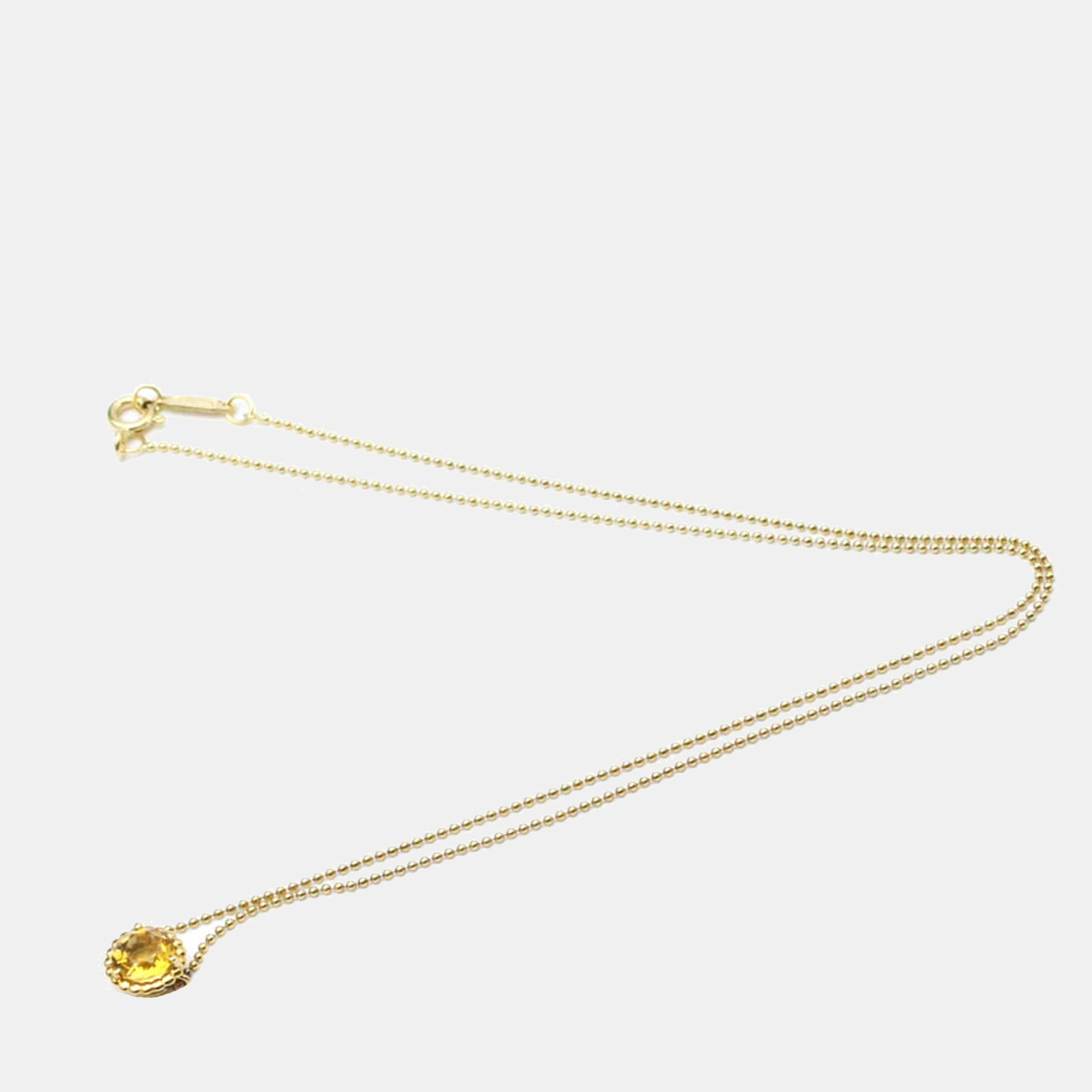 

Tiffany & Co. Paloma Picasso 18K Yellow Gold Citrine Necklace