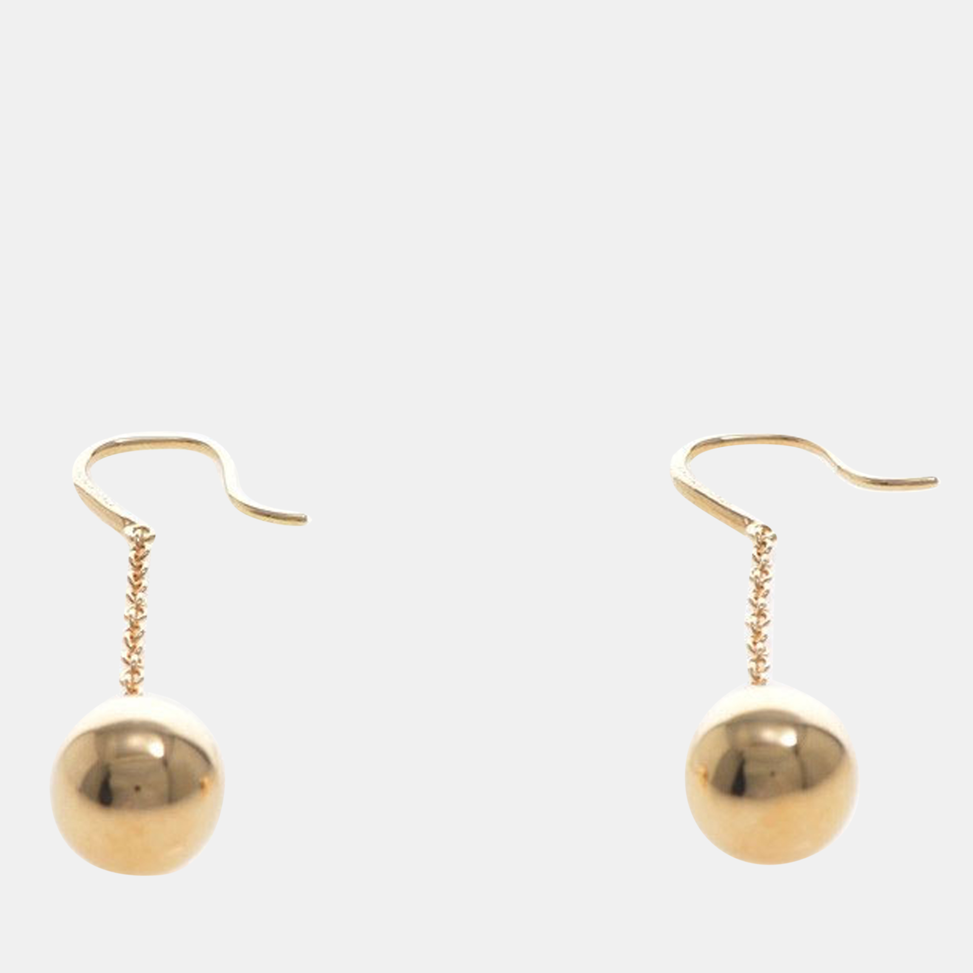

Tiffany & Co. 18K Yellow Gold Ball Hook Earrings