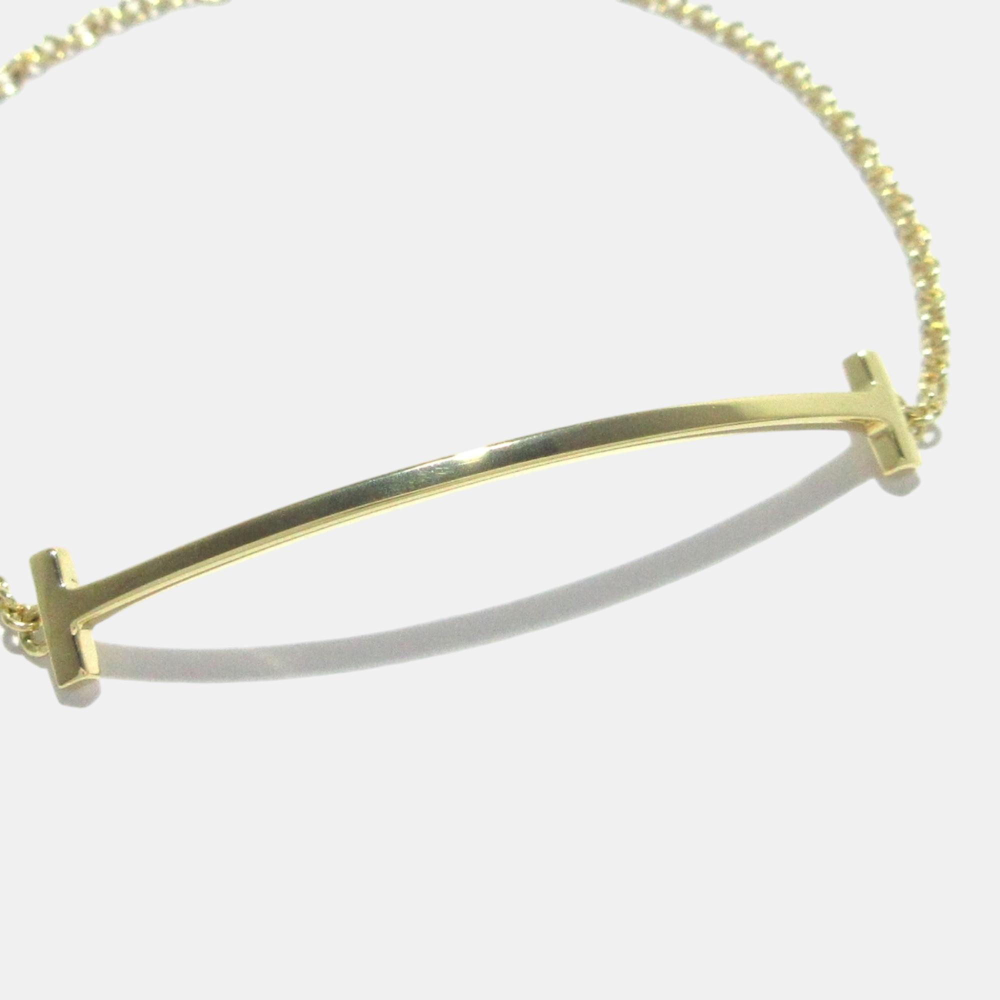 

Tiffany & Co Gold Yellow Gold T Smile bracelet jewelry