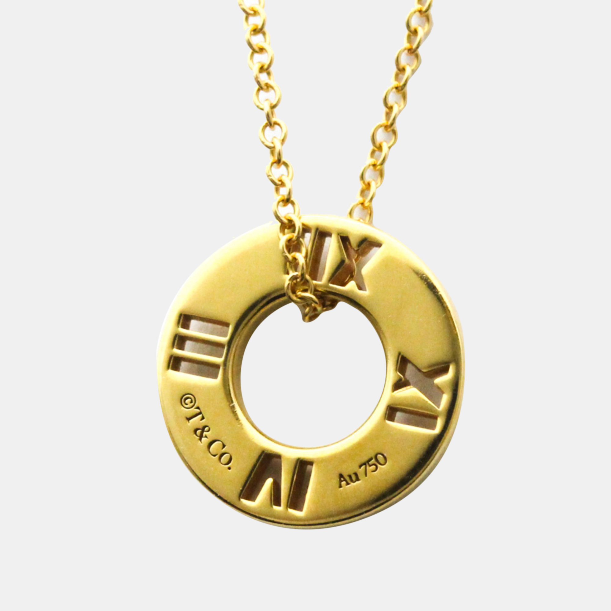 

Tiffany & Co. Atlas 18K Yellow Gold Diamond Necklace