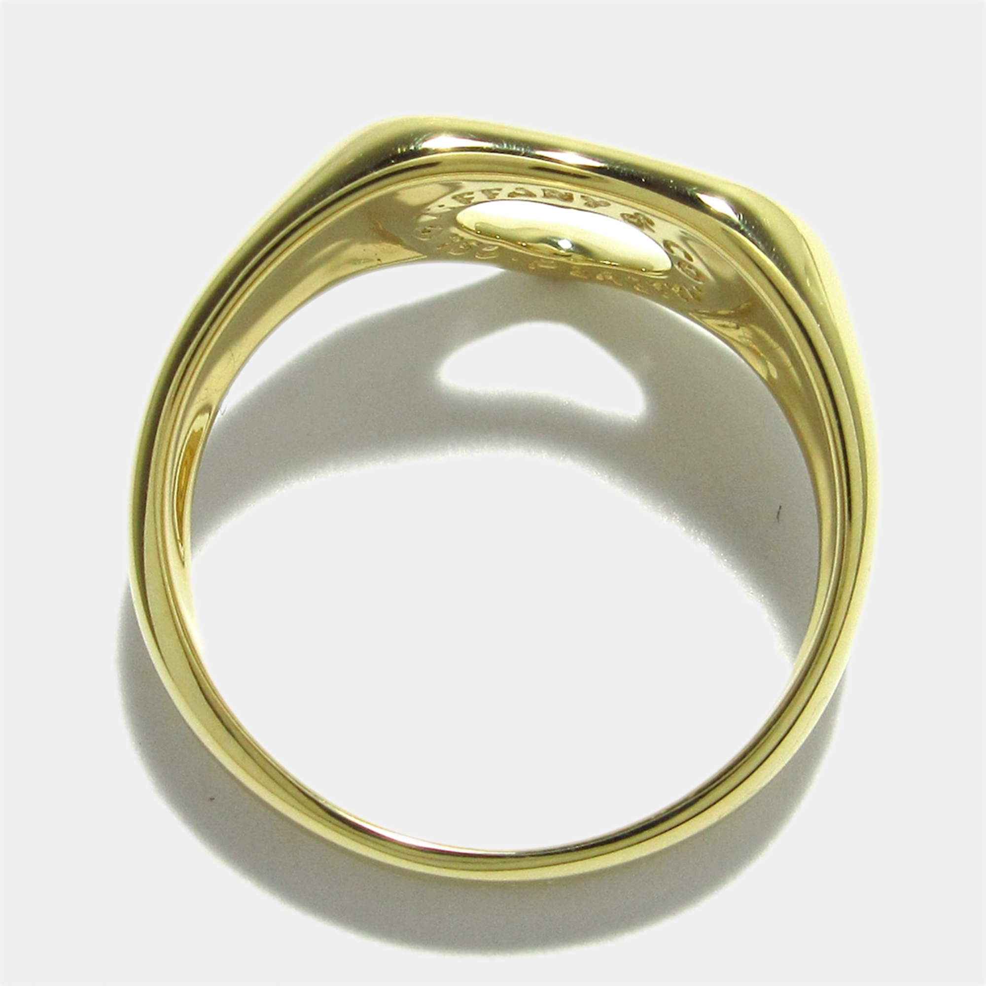 

Tiffany & Co Gold Yellow Gold Open Heart Ring Size