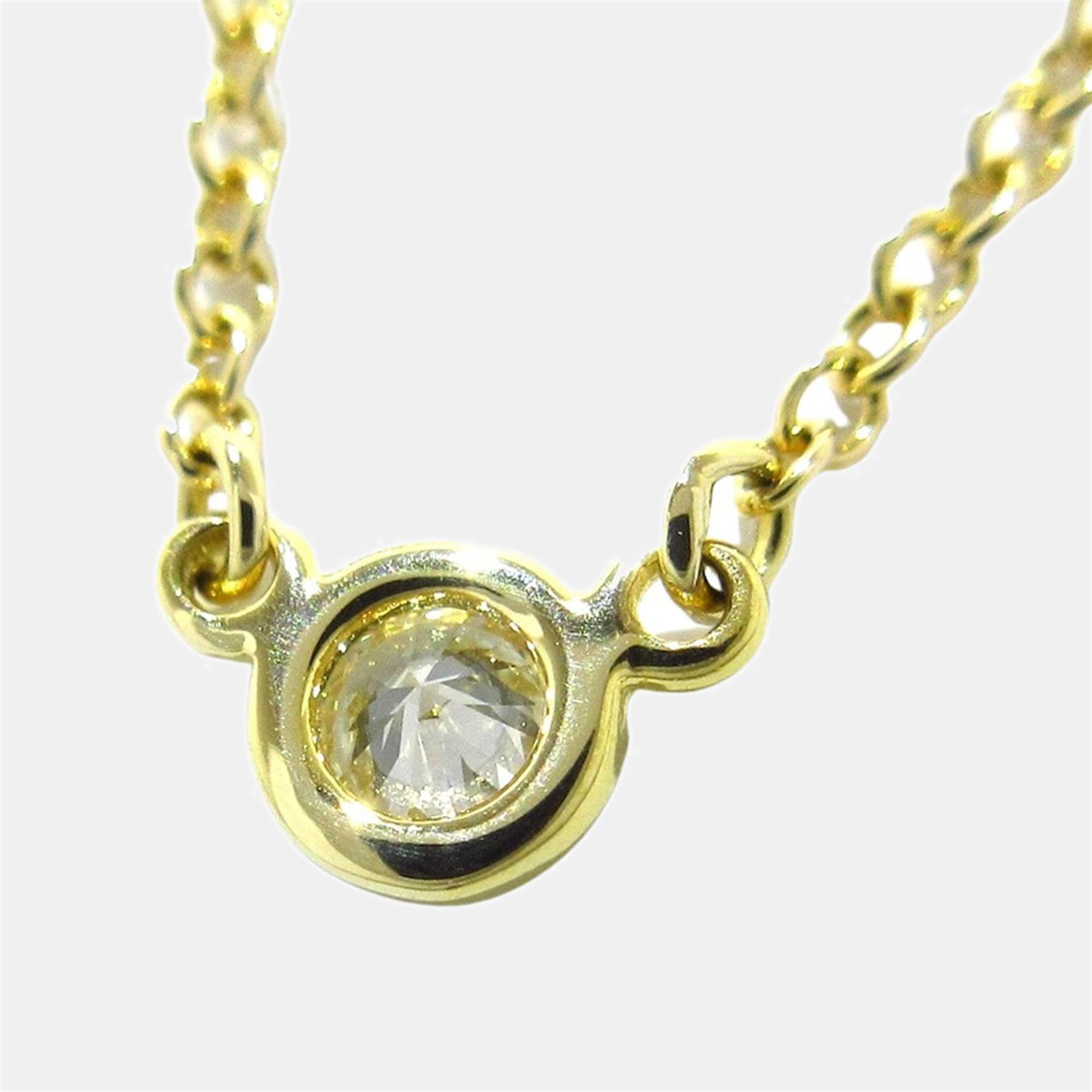 

Tiffany & Co. Diamonds Yellow Gold By the yard Necklace