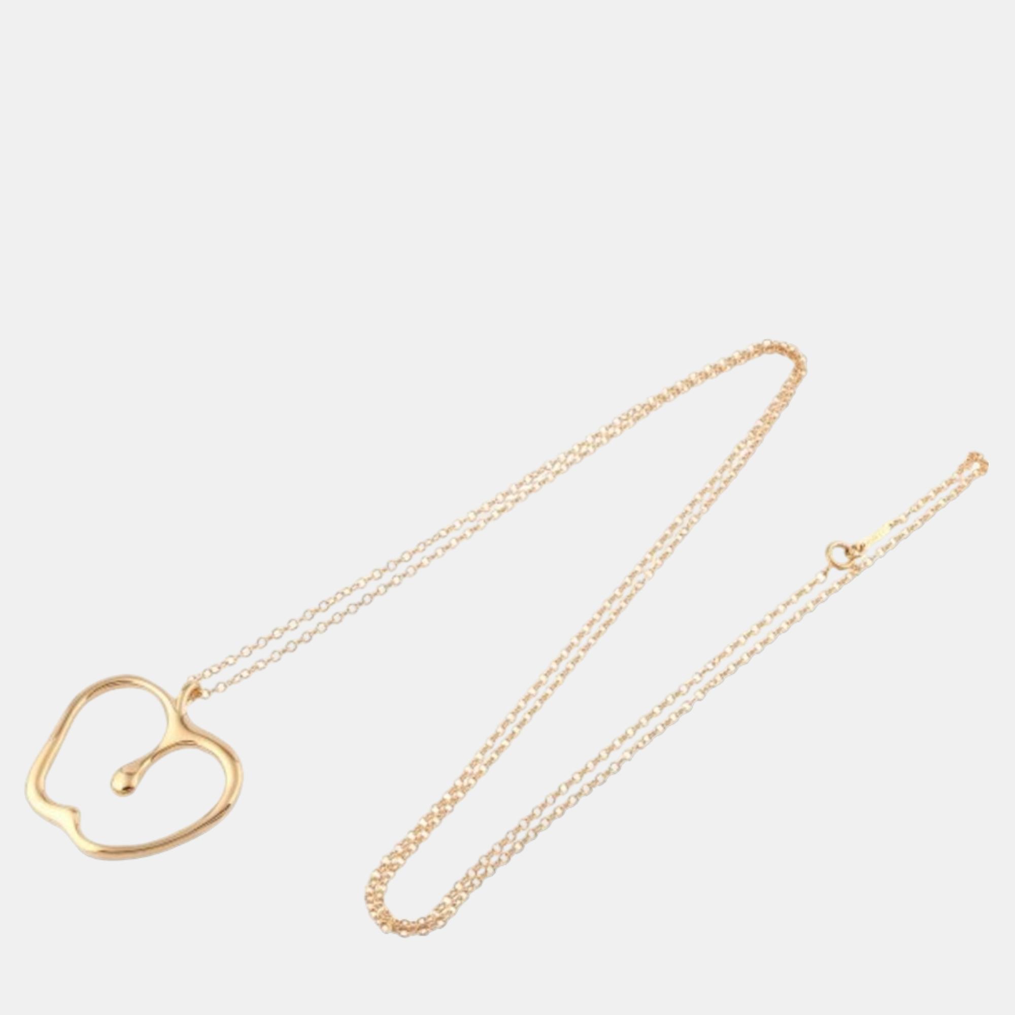 

Tiffany & Co. Elsa Peretti Apple 18K Yellow Gold Necklace