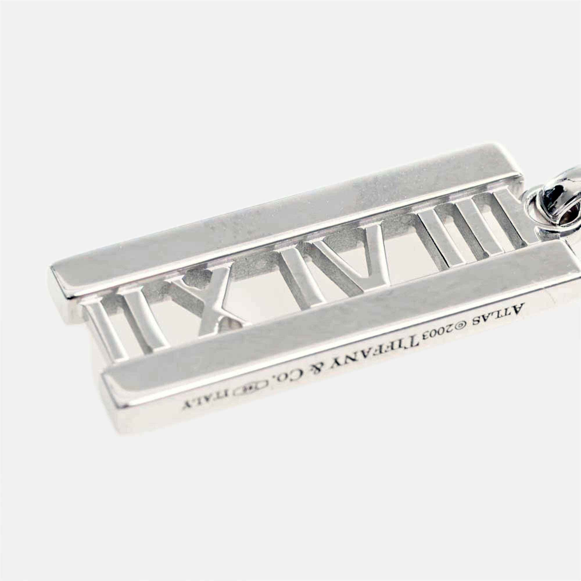 

Tiffany & Co. Atlas 18K White Gold Diamond Necklace