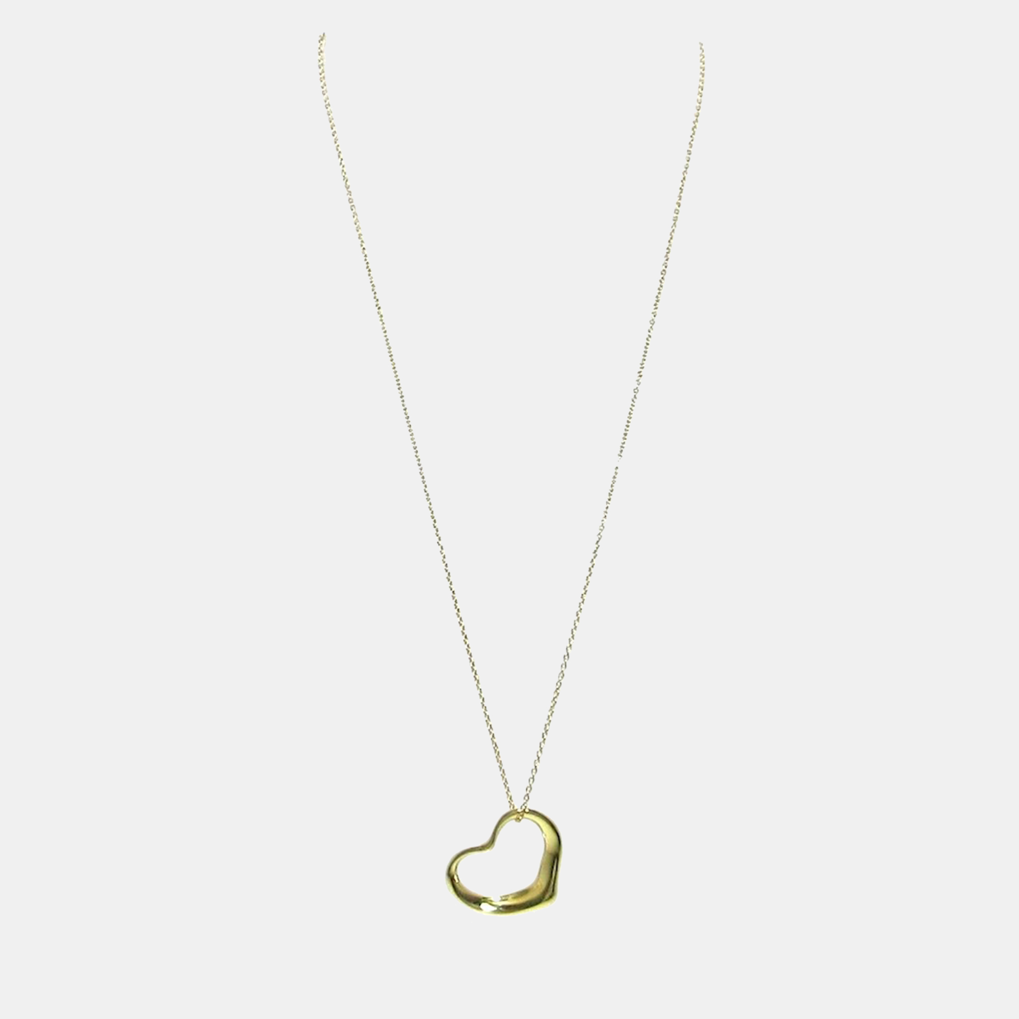 

Tiffany & Co. Elsa Peretti Open Heart 18K Yellow Gold Necklace