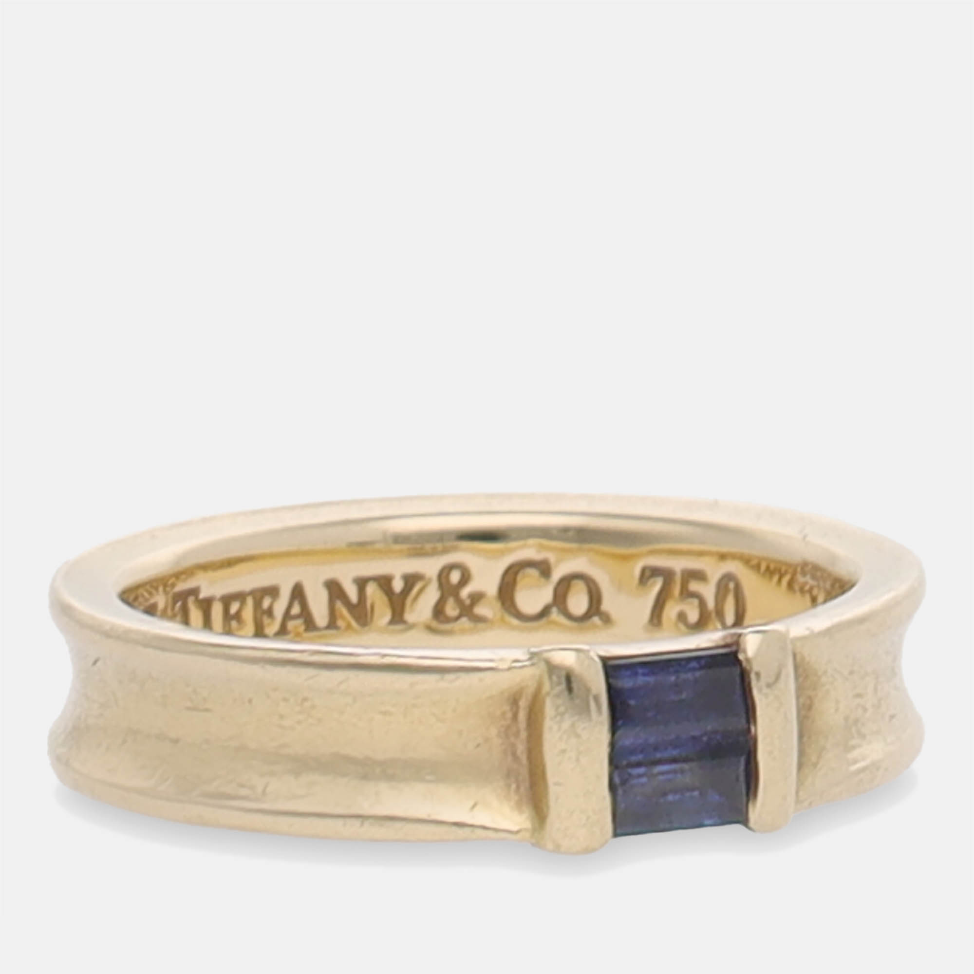

Tiffany & Co. Women's Yellow Gold Ring - Gold - EU 51.5