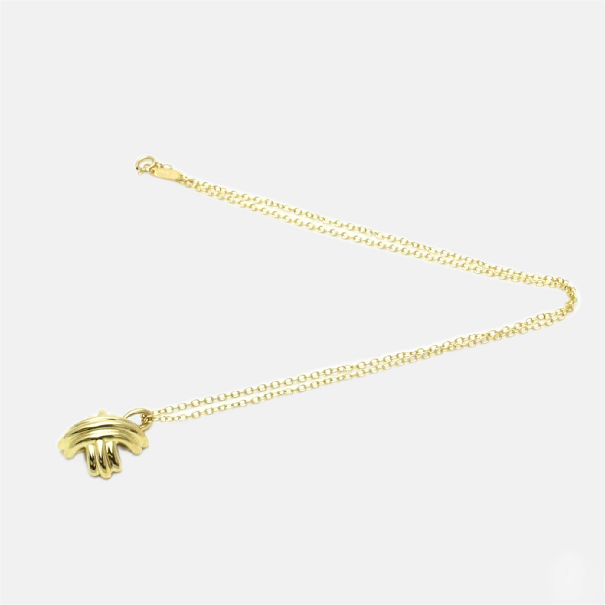 

Tiffany & Co. Signature X 18K Yellow Gold Necklace