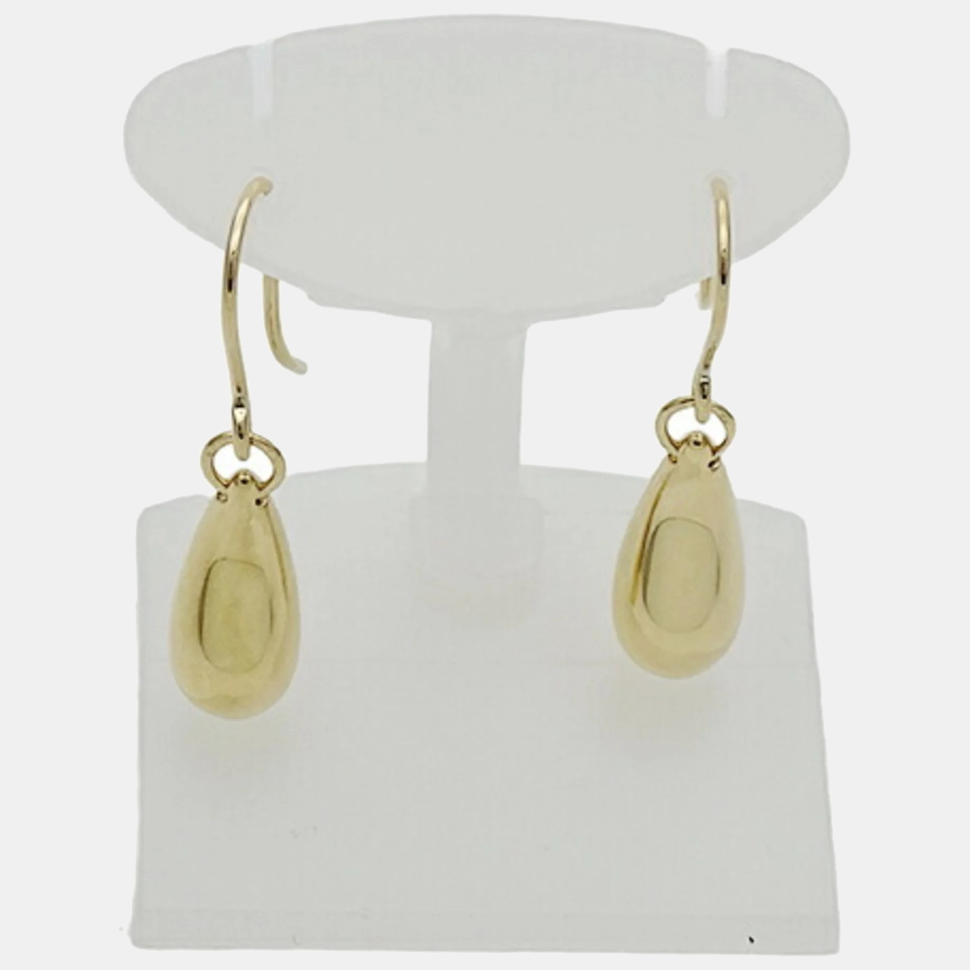 

Tiffany & Co. Elsa Peretti Teardrop 18K Yellow Gold Earrings