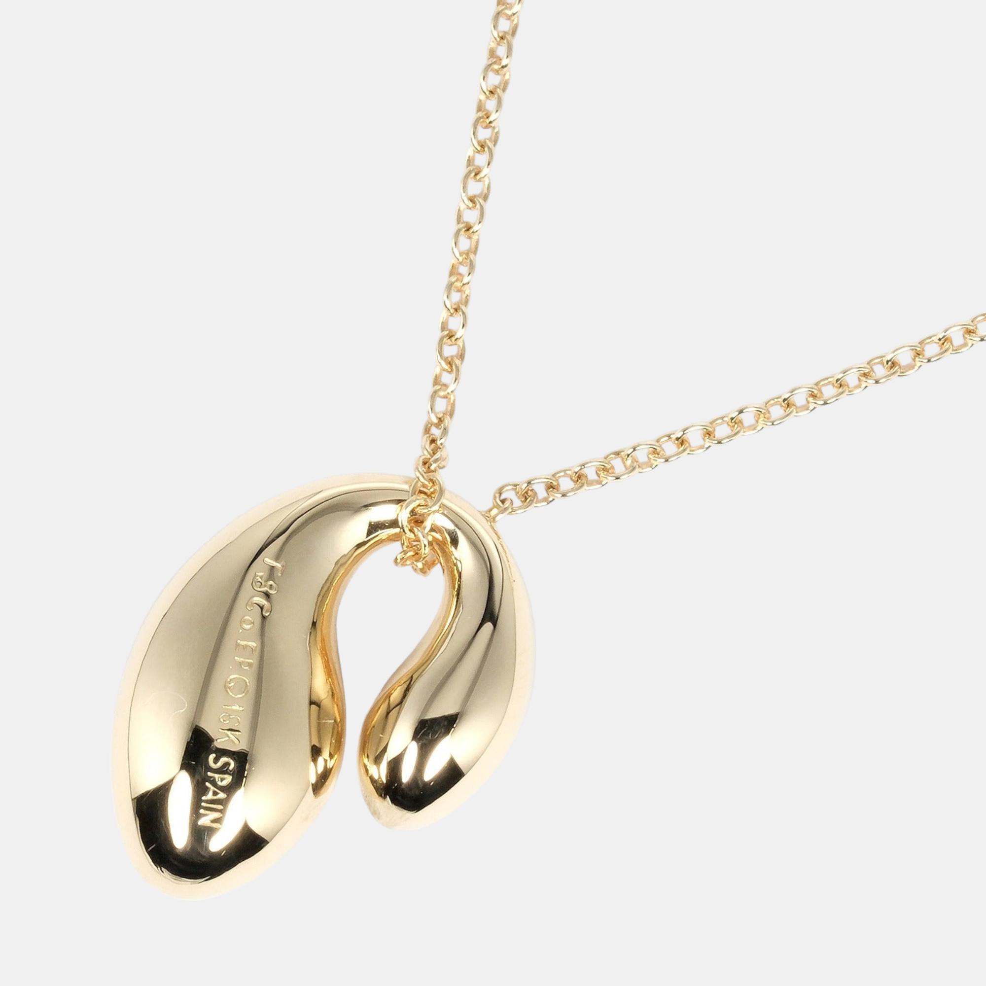 

Tiffany & Co. Elsa Peretti Teardrop 18K Yellow Gold Necklace