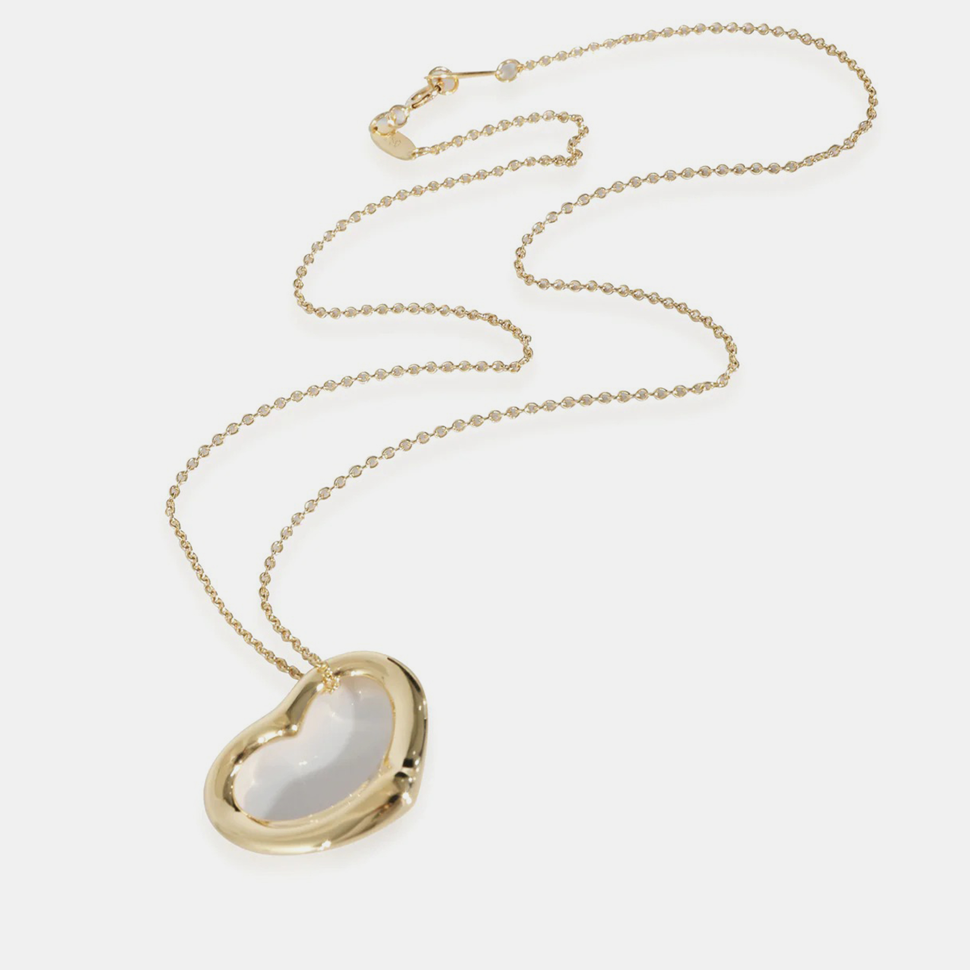 

Tiffany & Co. Elsa Peretti Open Heart Pendant in 18k Yellow Gold