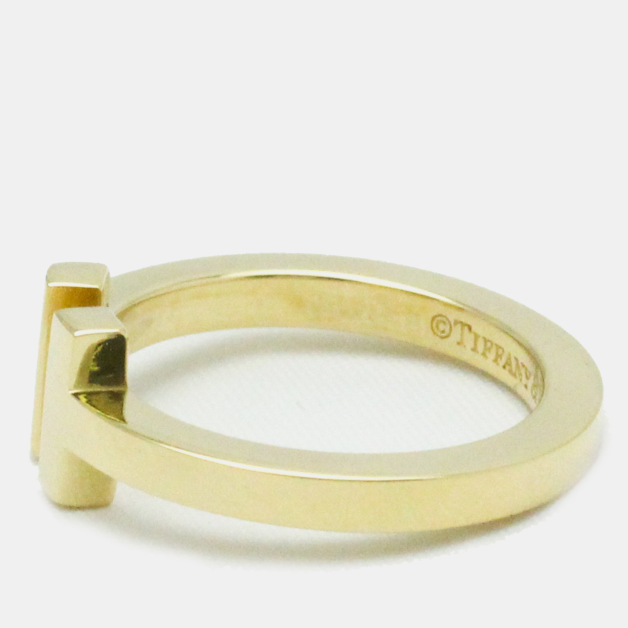 

Tiffany & Co. Tiffany T 18K Yellow Gold Ring EU 54.5