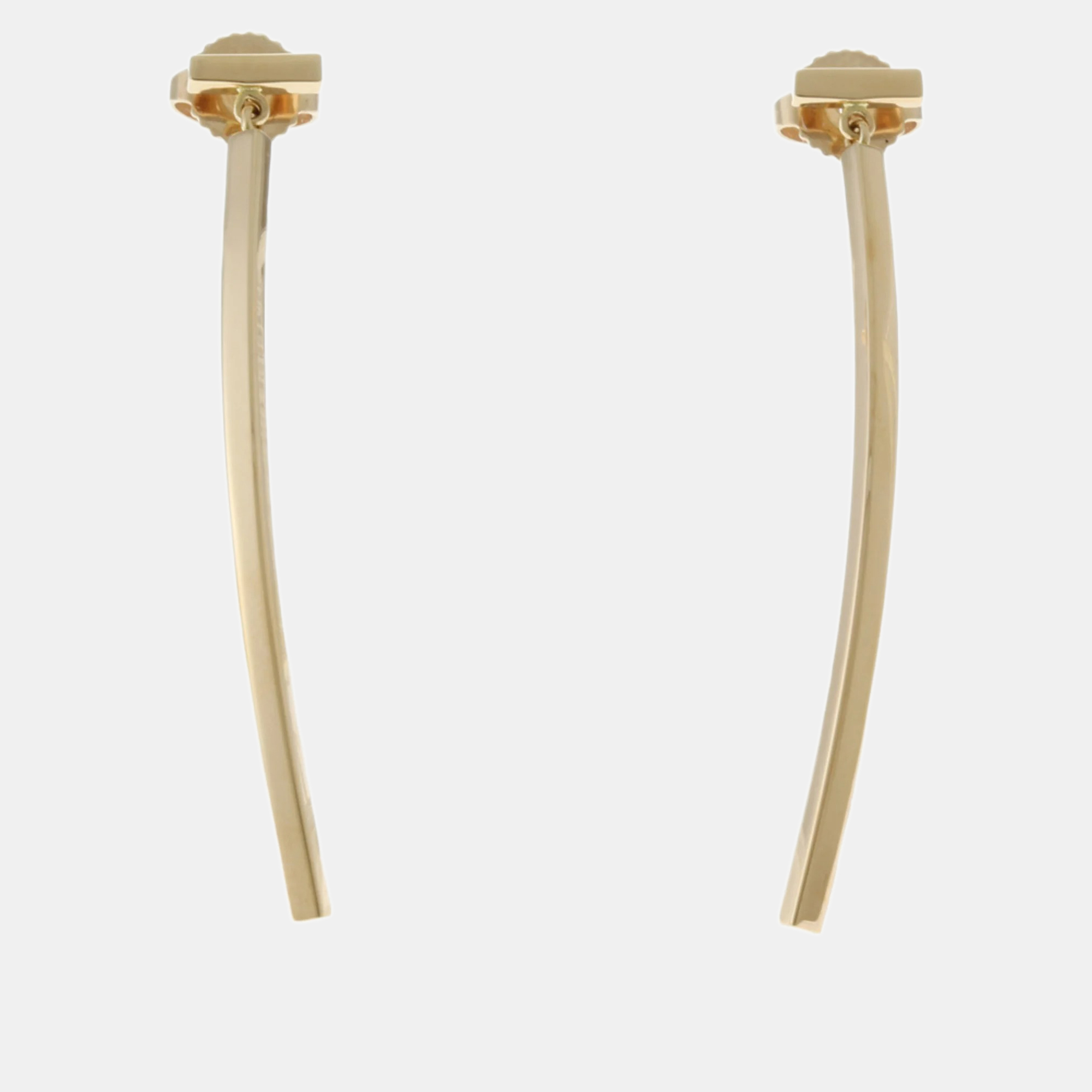 

Tiffany & Co. 18K Rose Gold T Bar Stud Earrings