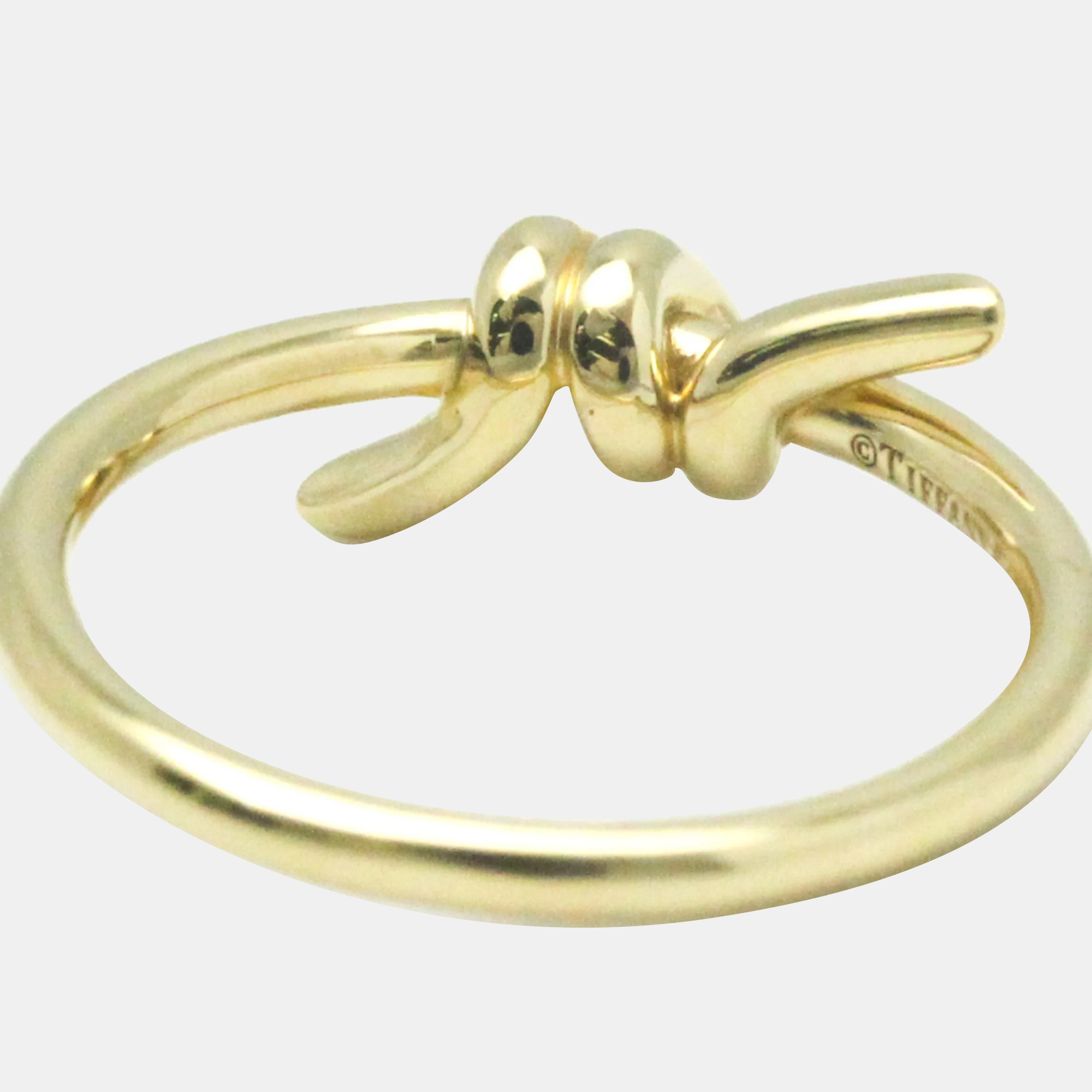 

Tiffany & Co. 18K Yellow Gold Knot Ring EU 53