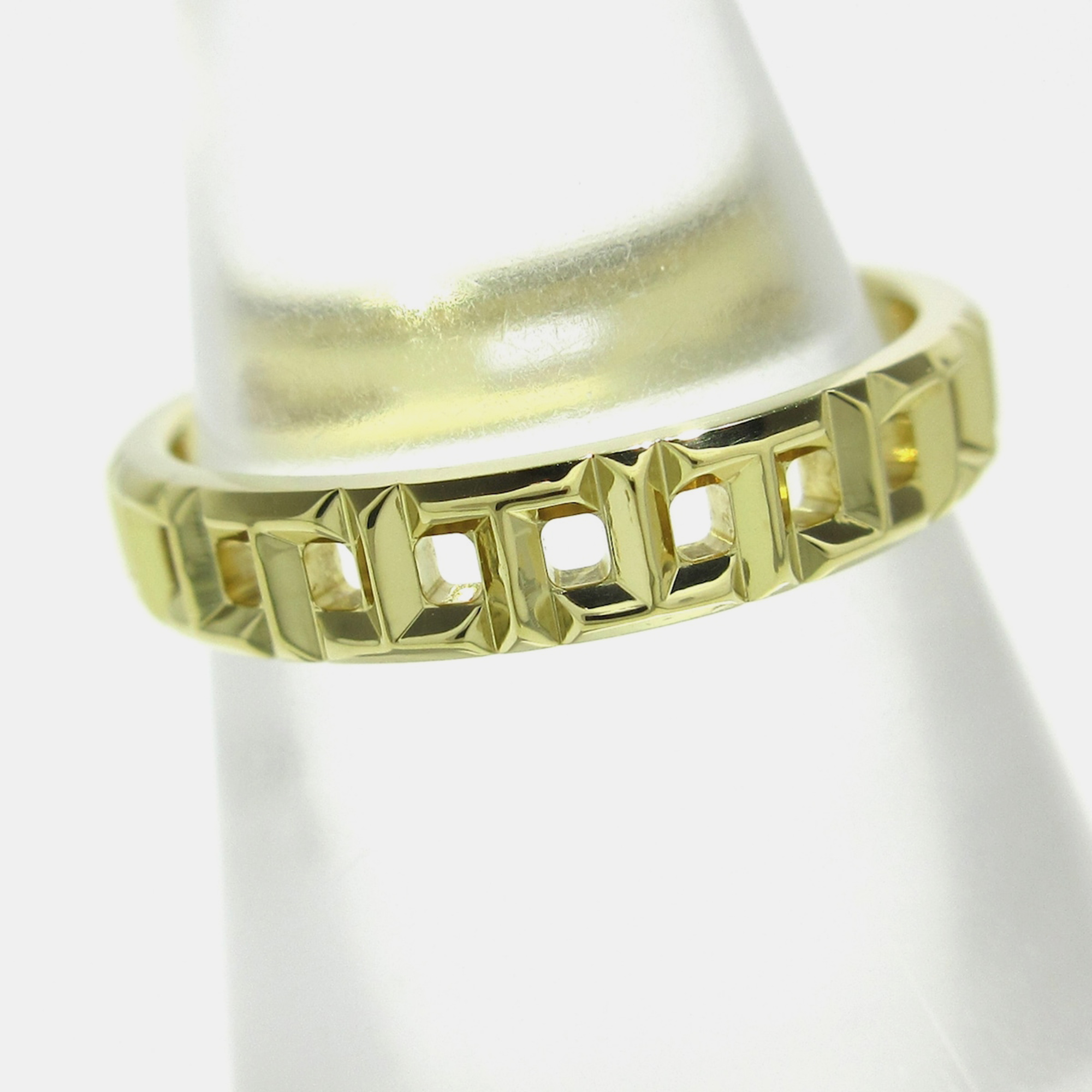 

Tiffany & Co. 18K Yellow Gold True Band Ring EU 49