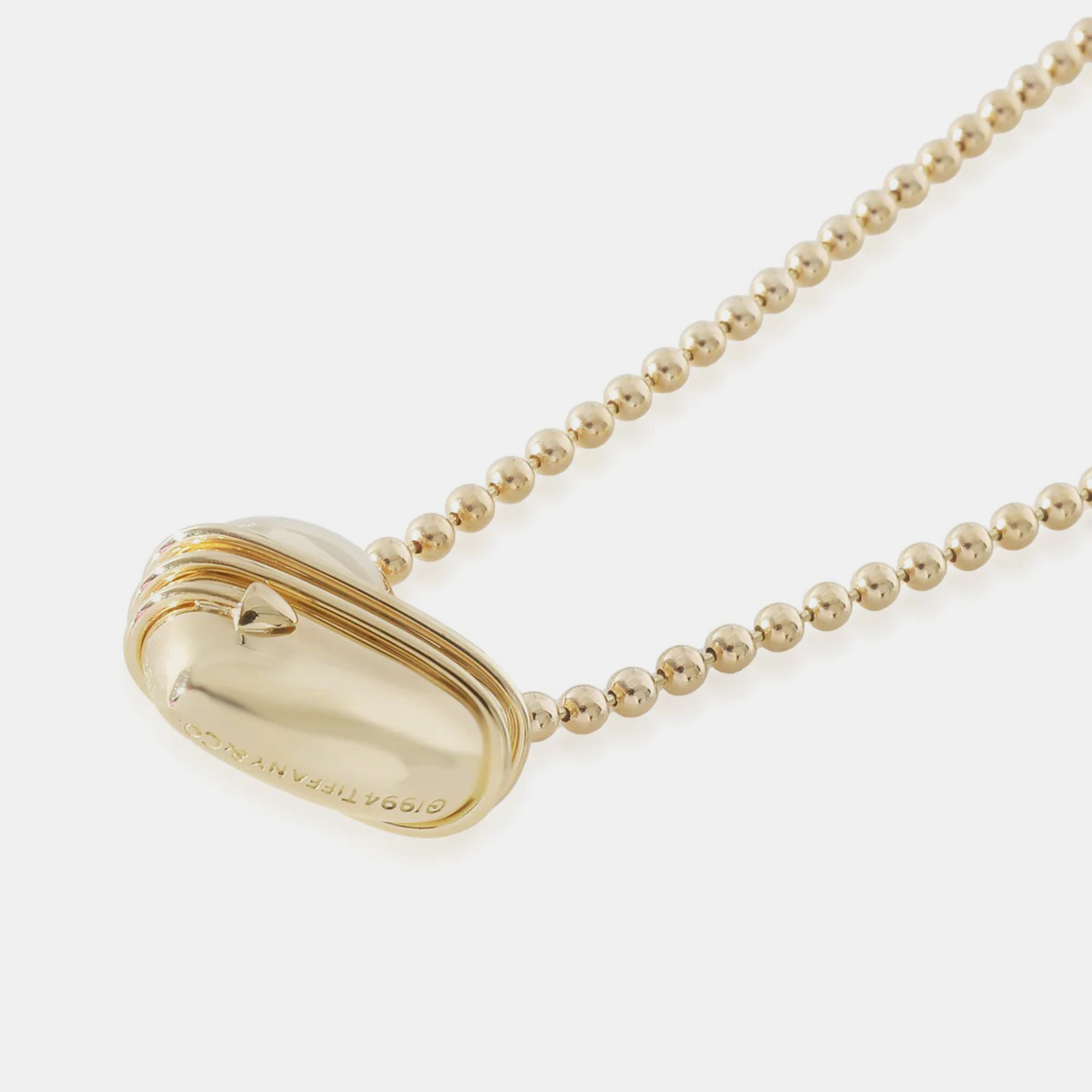 

Tiffany & Co. Vintage Arrow Wrapped Heart Pendant in 18K Yellow Gold