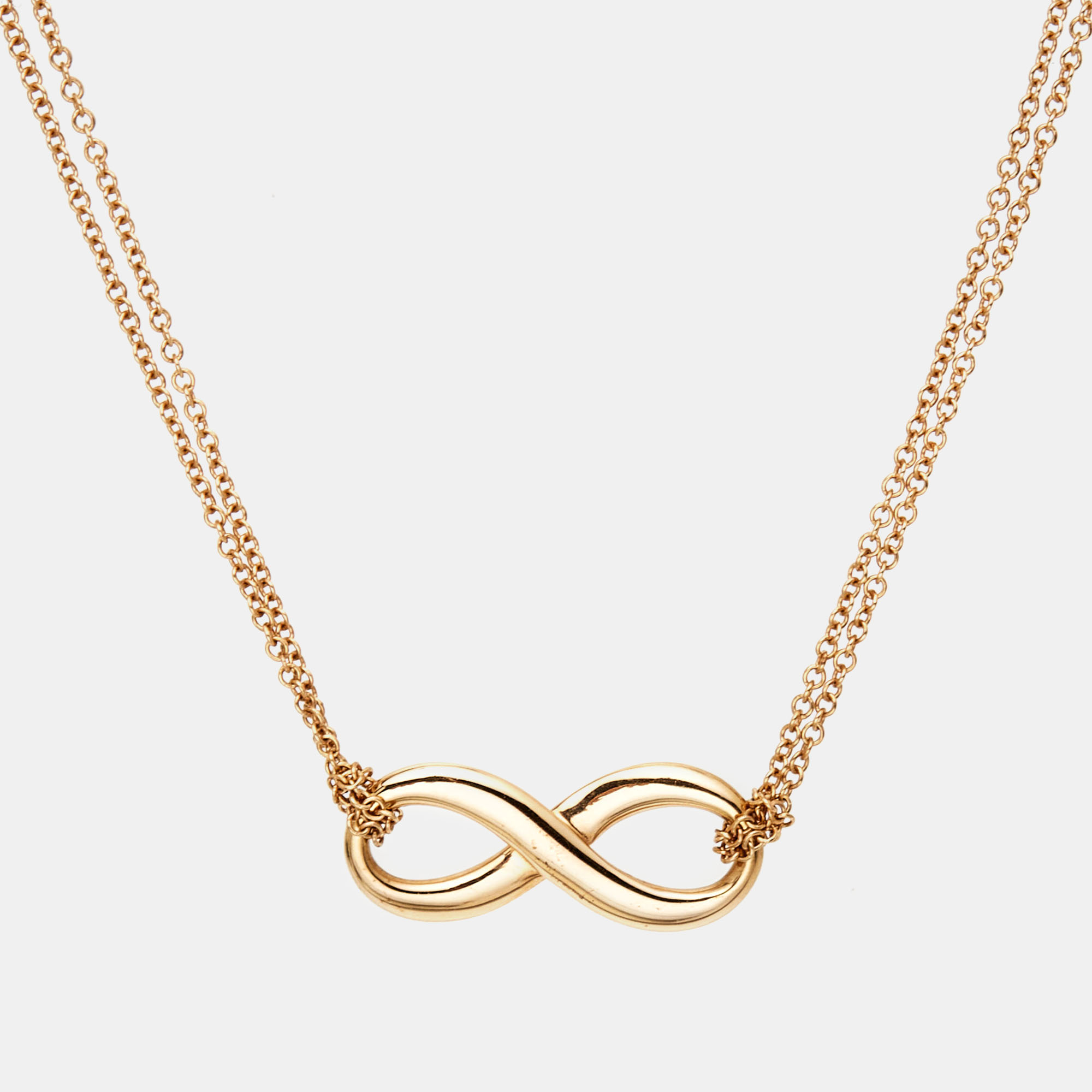 

Tiffany & Co. Infinity 18k Rose Gold Necklace