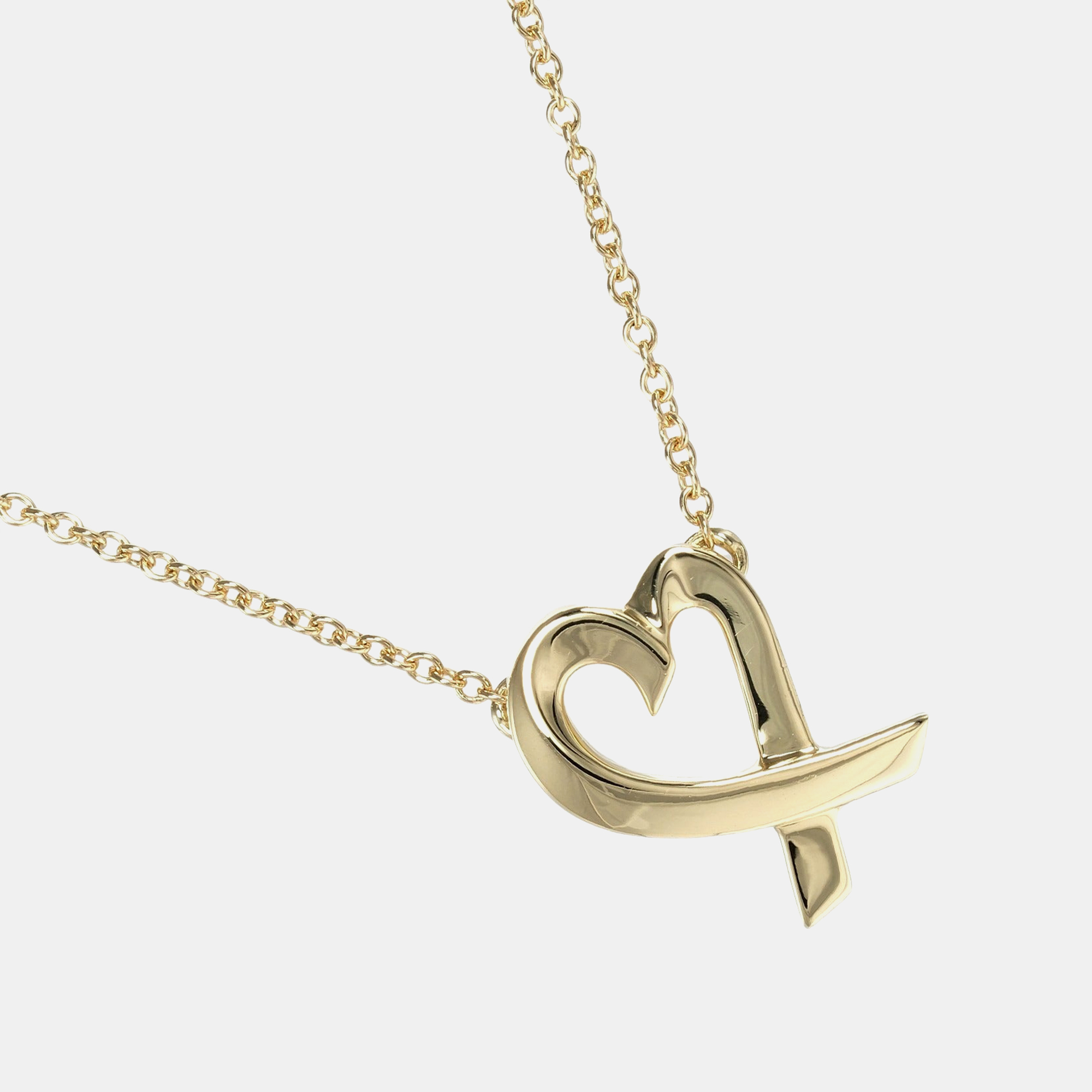 

Tiffany & Co 18K Yellow Gold Loving heart Necklace
