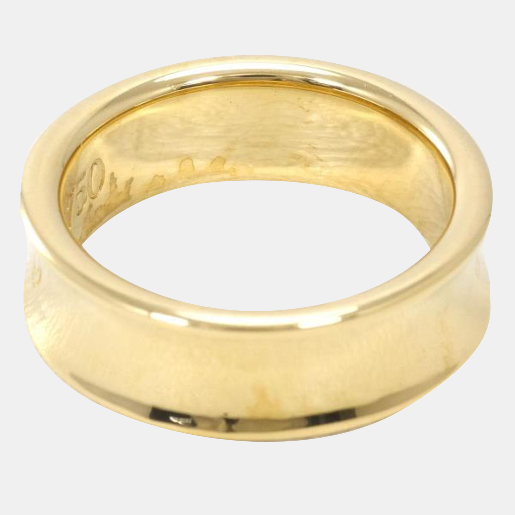 

Tiffany & Co. 18K Yellow Gold 1837 Band Ring EU 49