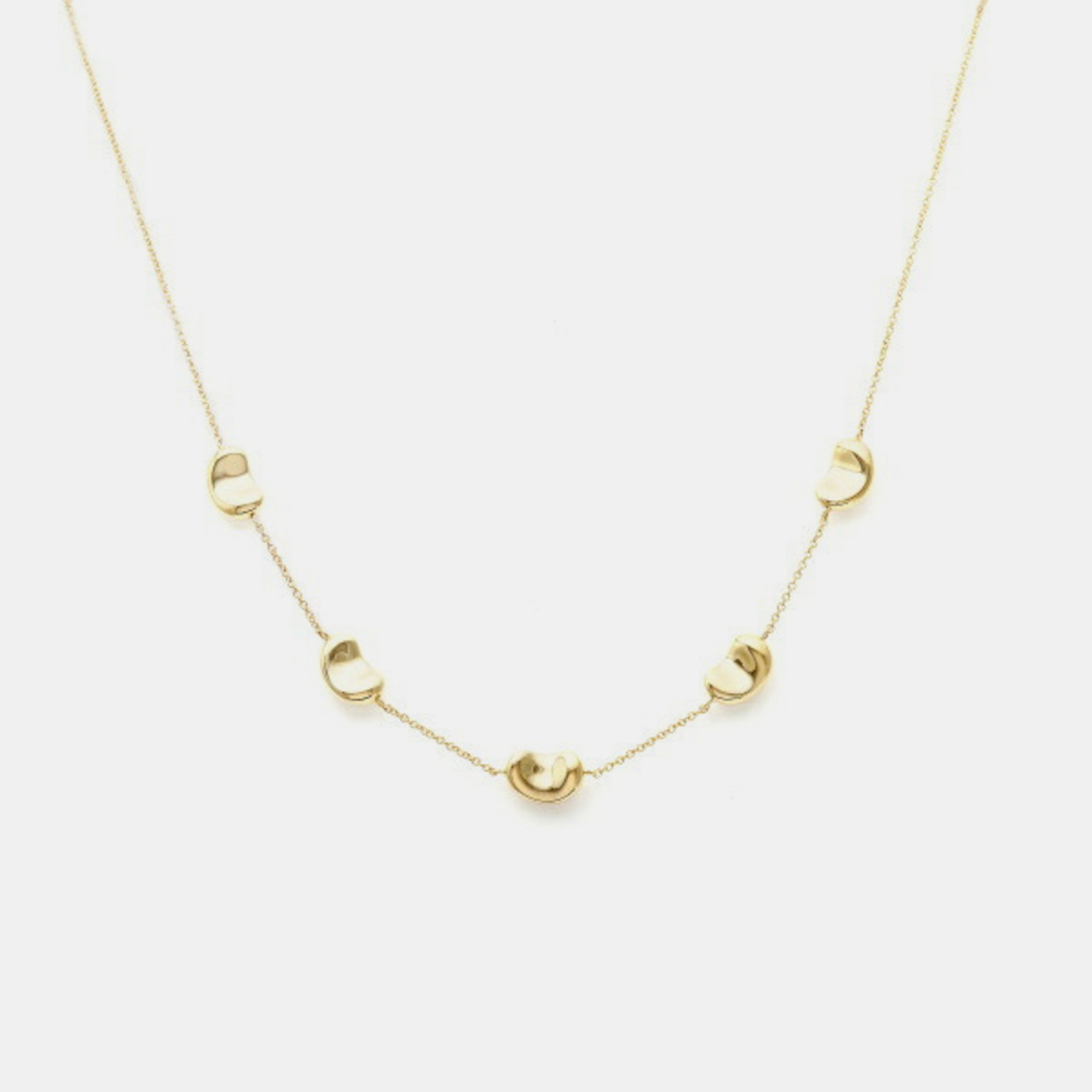 

Tiffany & Co. 18K Yellow Gold Bean 5 Elsa Peretti Necklace