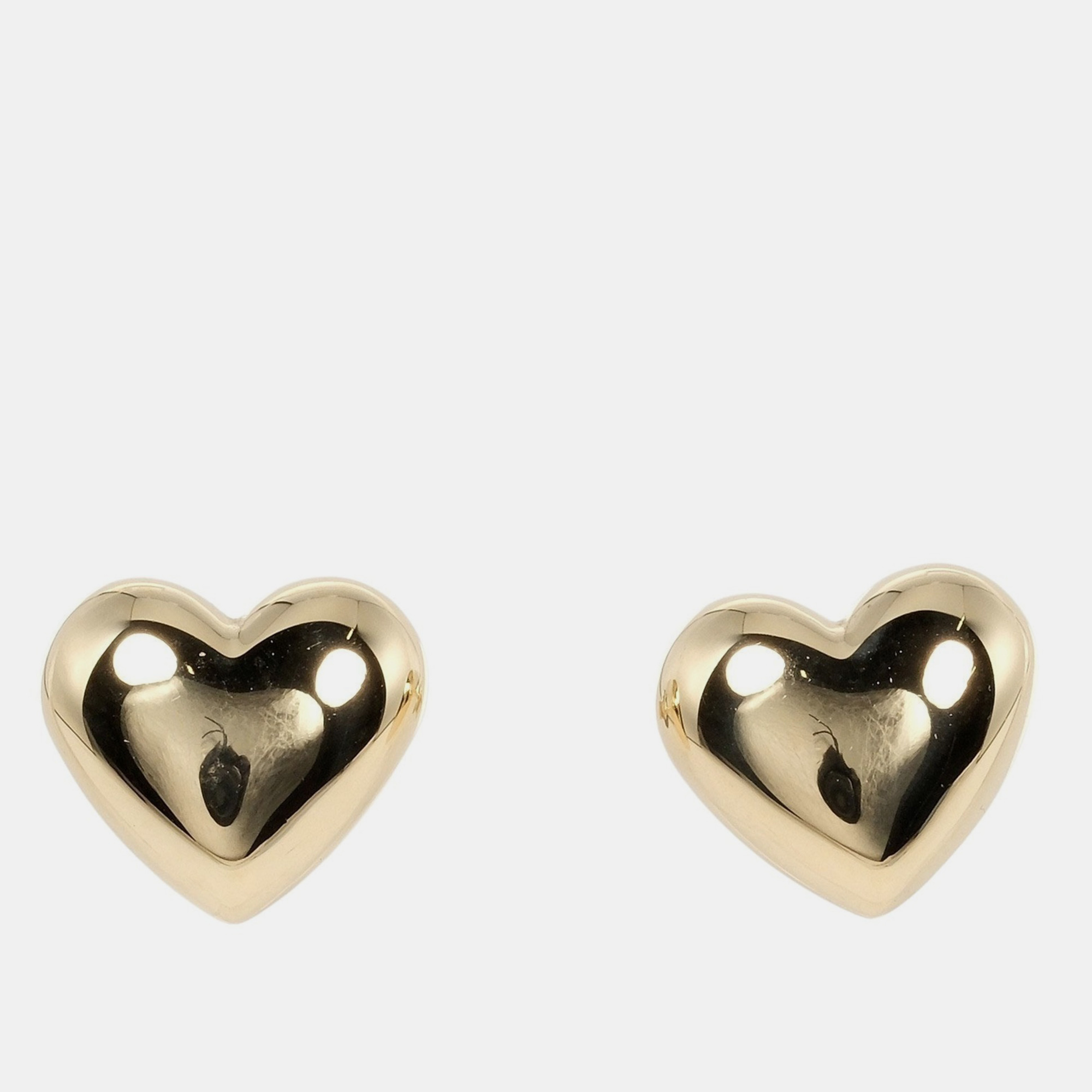 

Tiffany &Co. 18k Yellow Gold Heart Earrings