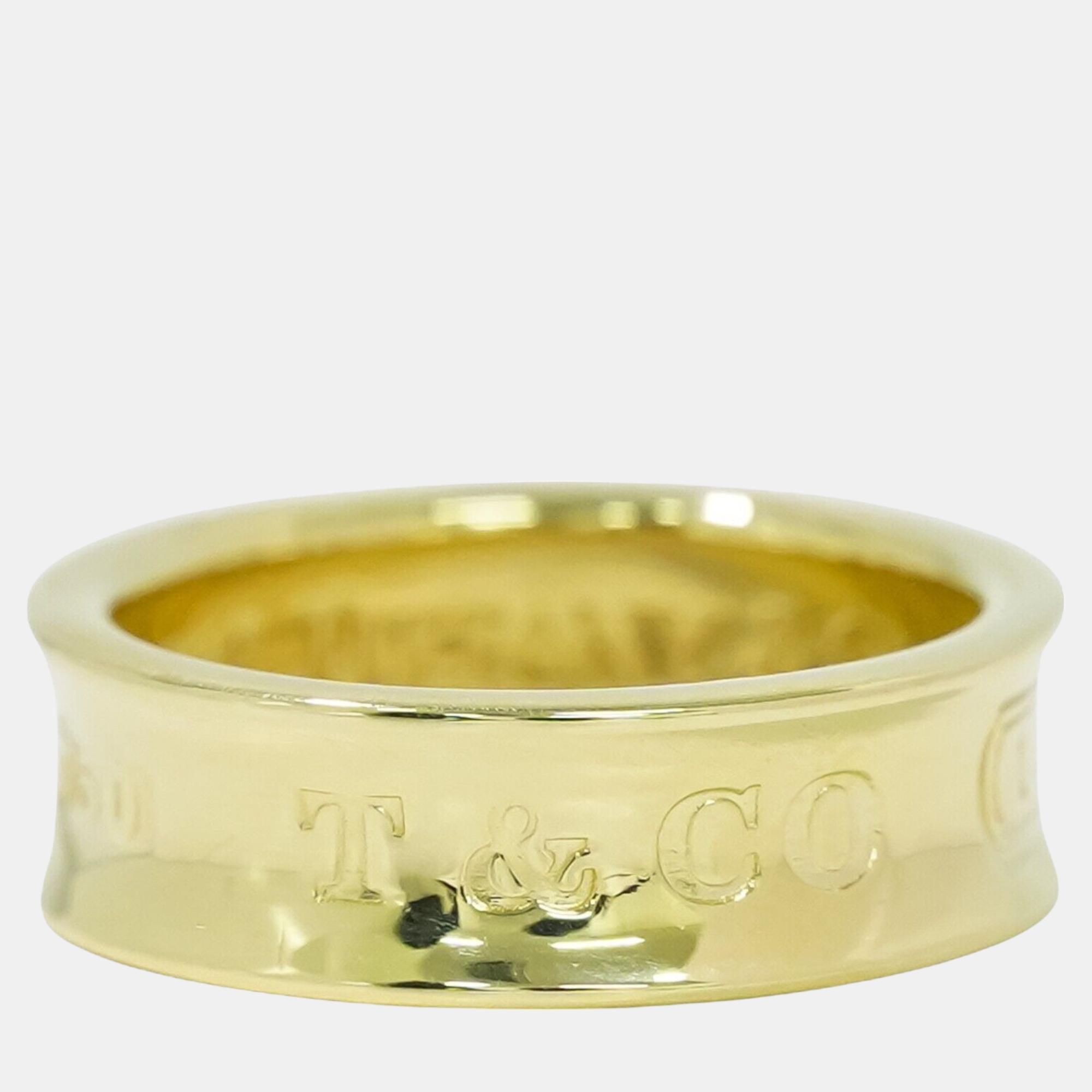

Tiffany & Co. 18K Yellow Gold 1837 Rings US 3.5