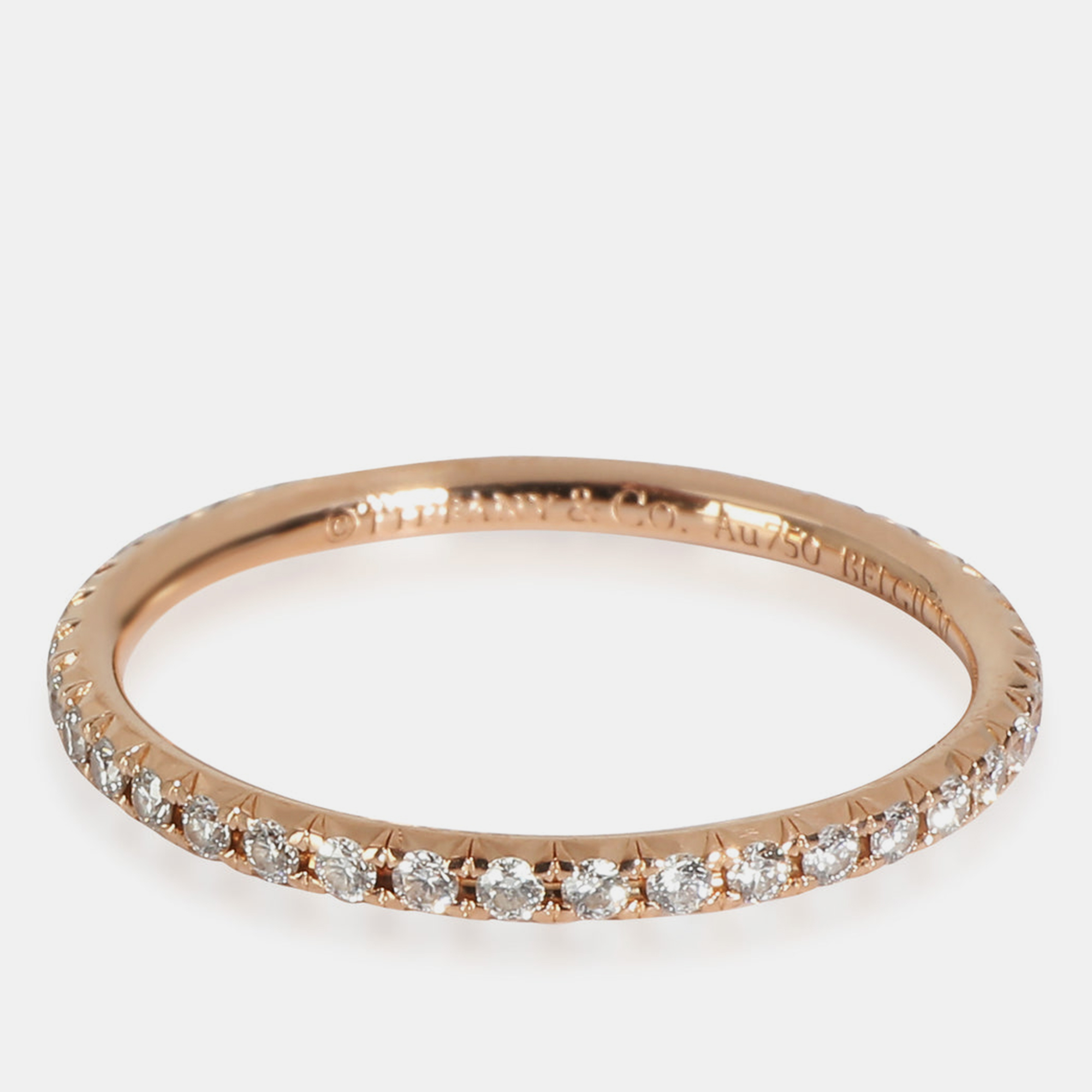 

Tiffany & Co. 18K Rose Gold 20 CTW Metro Ring