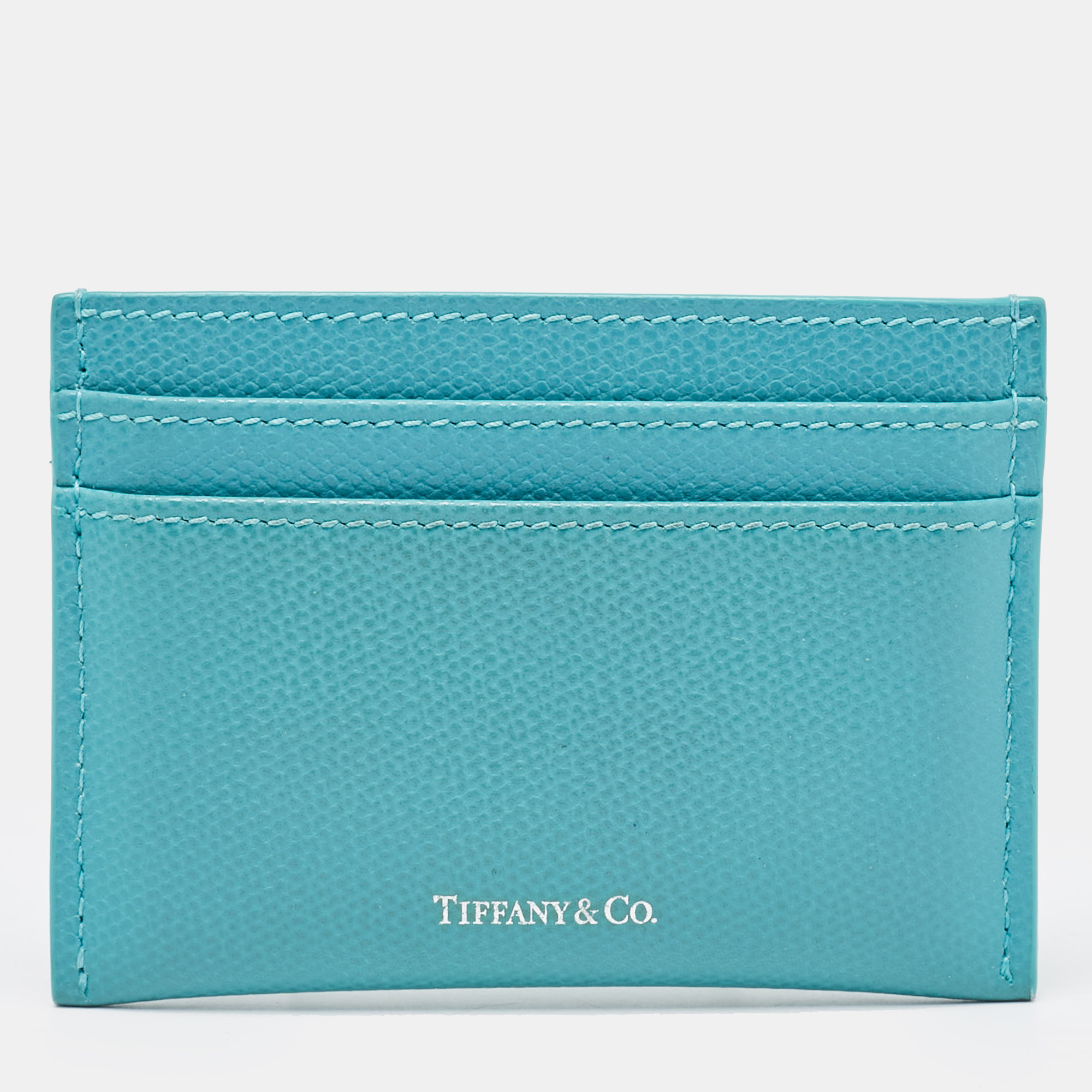 

Tiffany & Co. Blue Leather Card Holder