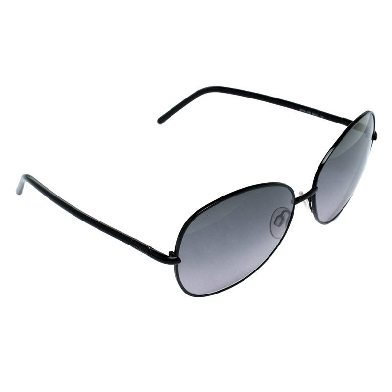 Tod's Black/Grey Gradient TO74 01B Oversize Sunglasses