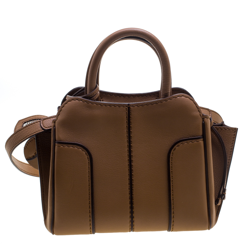 Tod's Brown Leather Micro Sella Satchel Tod's | TLC