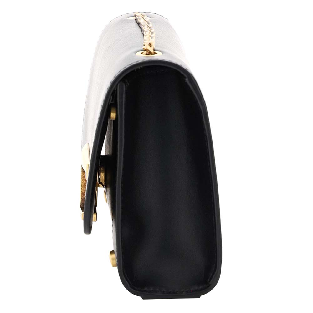 

TOD'S Black Leather Ritratto Zoe Bag