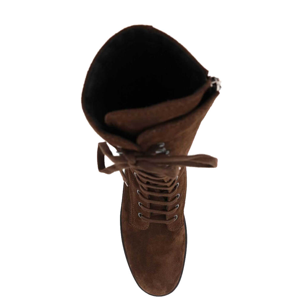 

Tod's Brown Suede Winter Gommino Ankle Boots Size IT