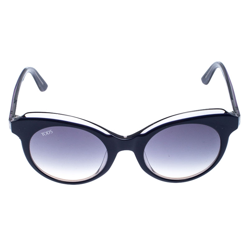 

Tod's Dark Blue/ Blue Gradient TO161 Cat Eye Sunglasses