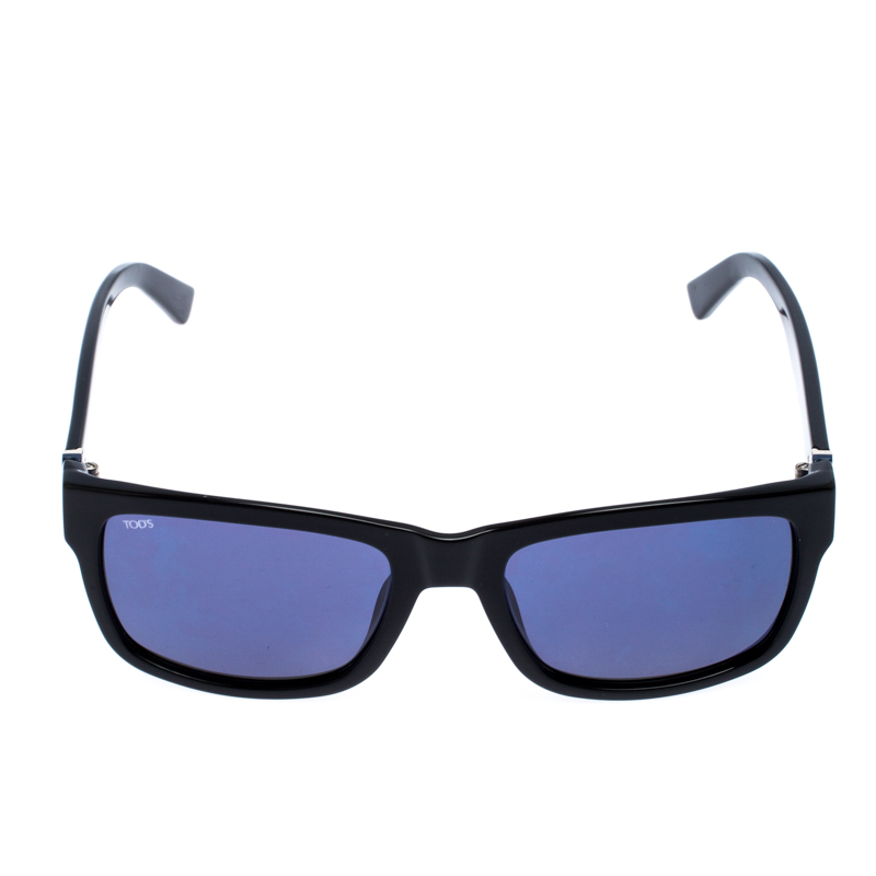 

Tod's Black/Blue Gradient TO 163 Square Sunglasses