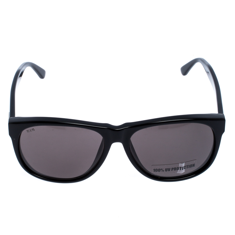 

Tod's Black TO 165-F Square Sunglasses