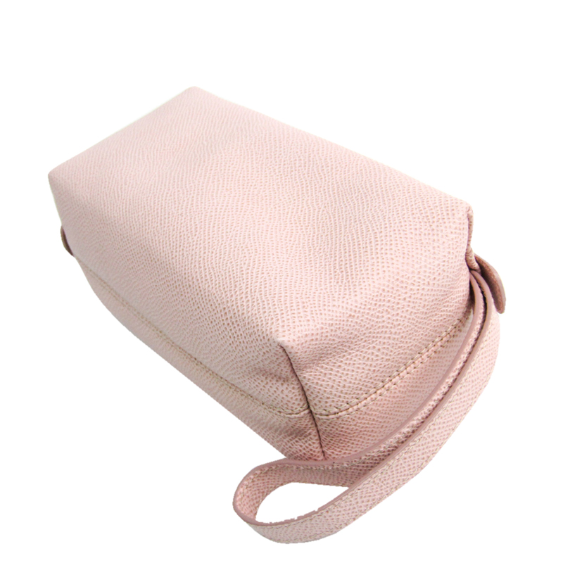 

Tod's Light Pink Leather Travel Pouch