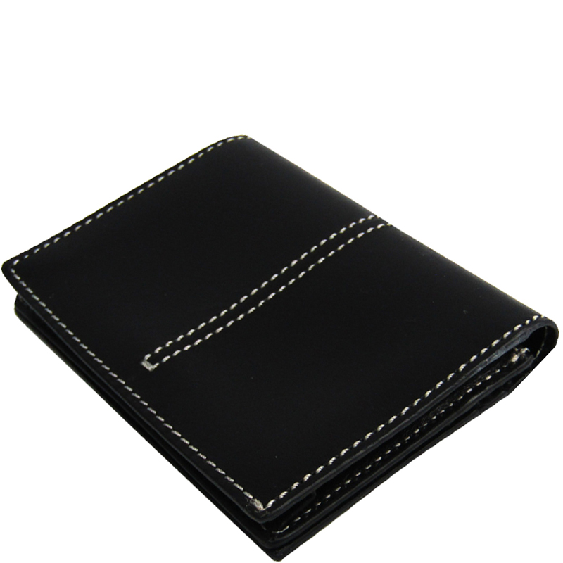 Buy Tod S Black Leather Business Card Holder At