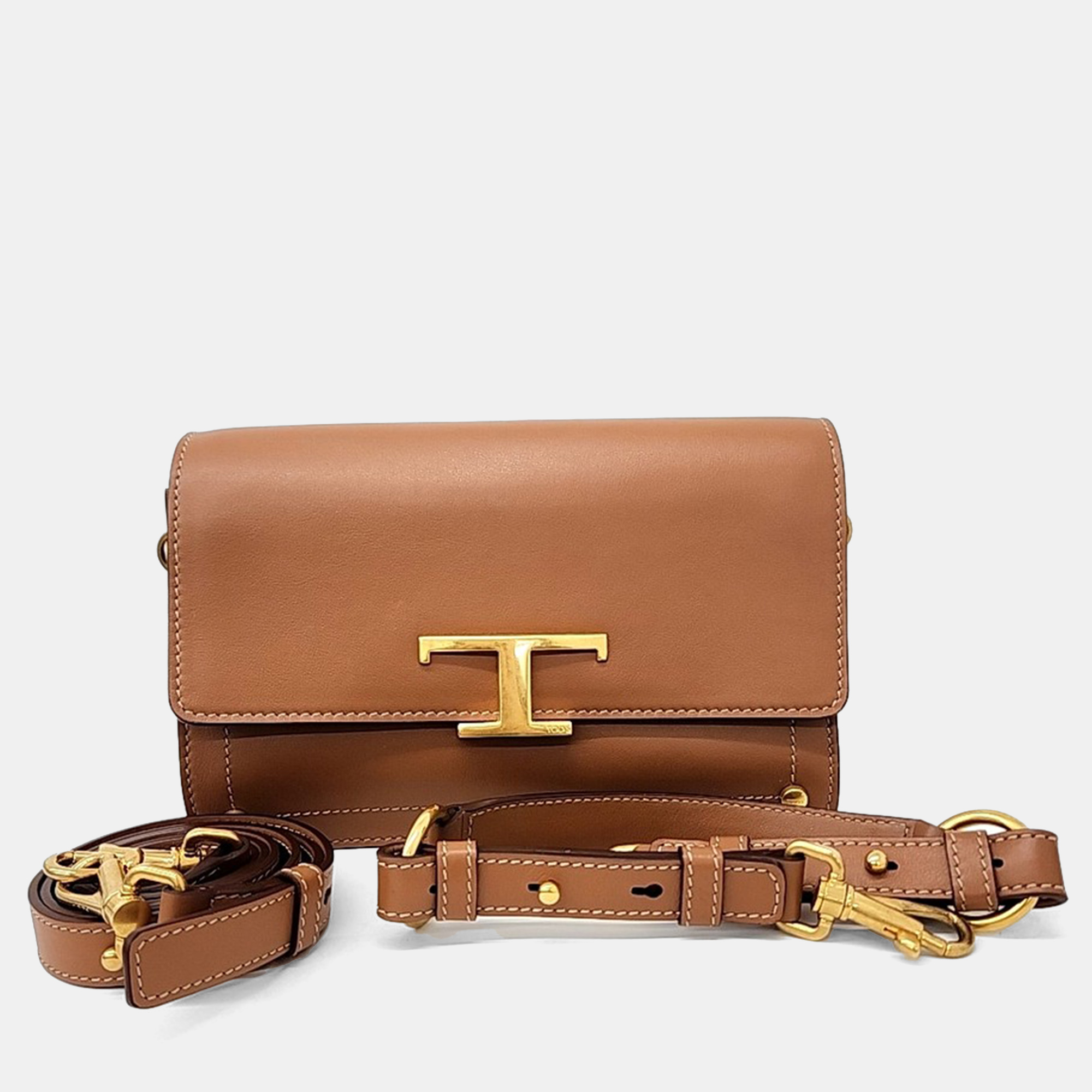 

Tod's Brown Leather Timeless Back