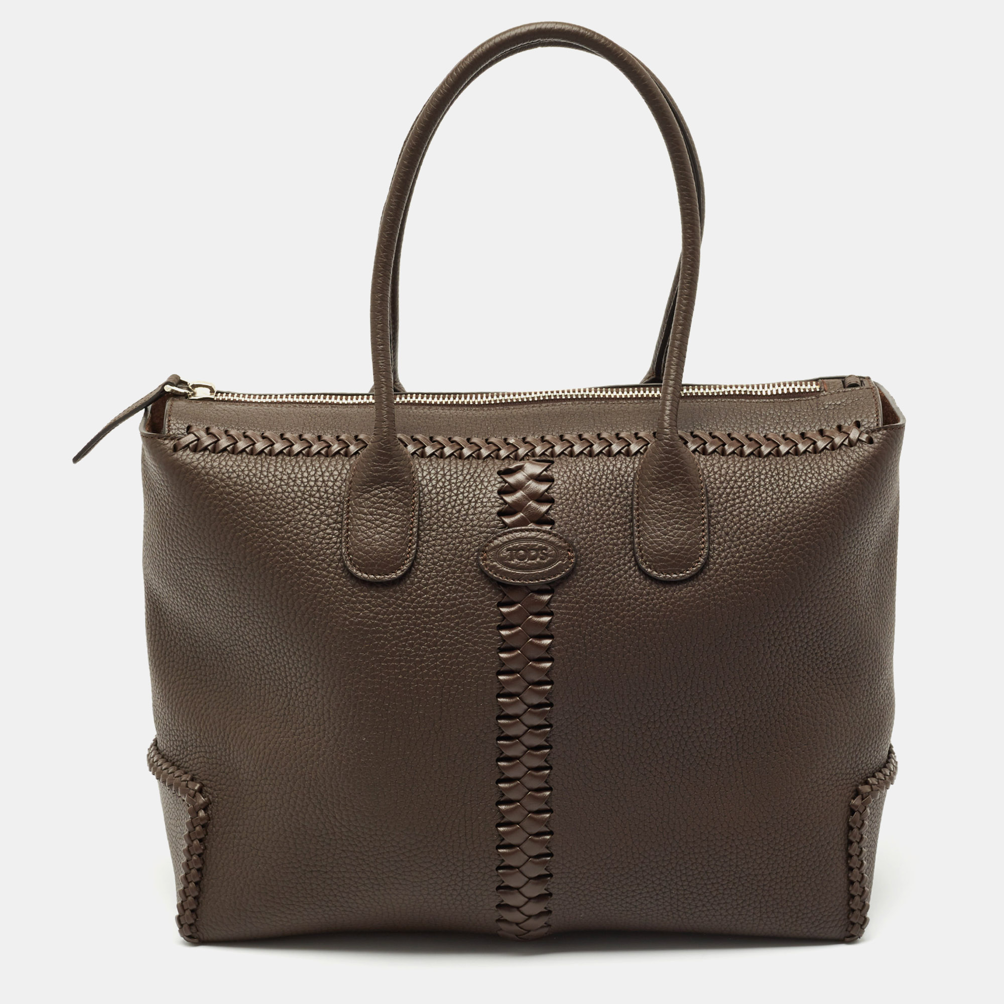 

Tod's Dark Brown Leather Di Tote