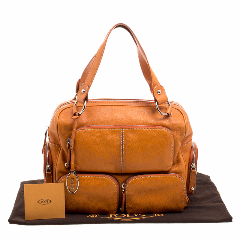 tods orange bag