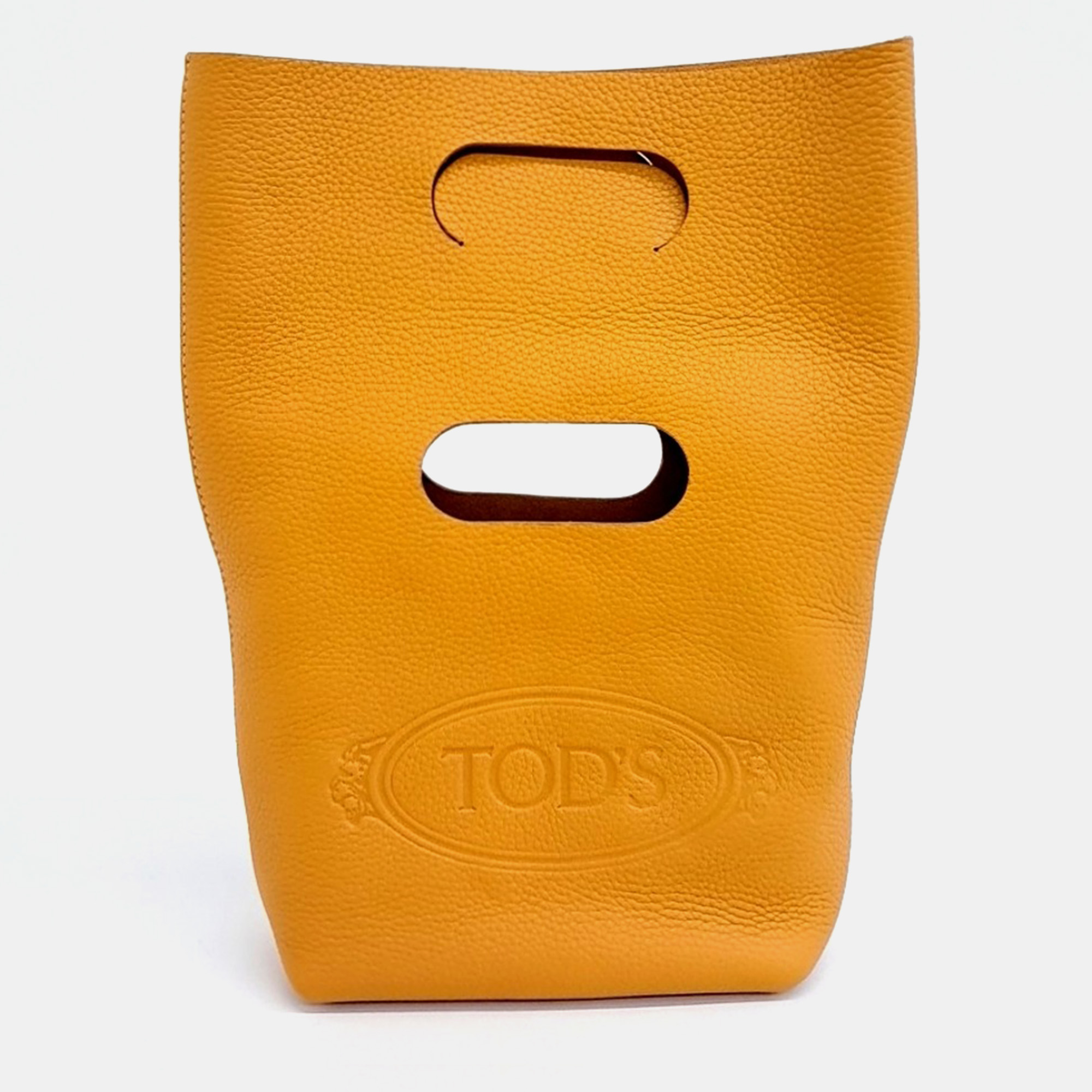 

Tod's Yellow Leather Tote