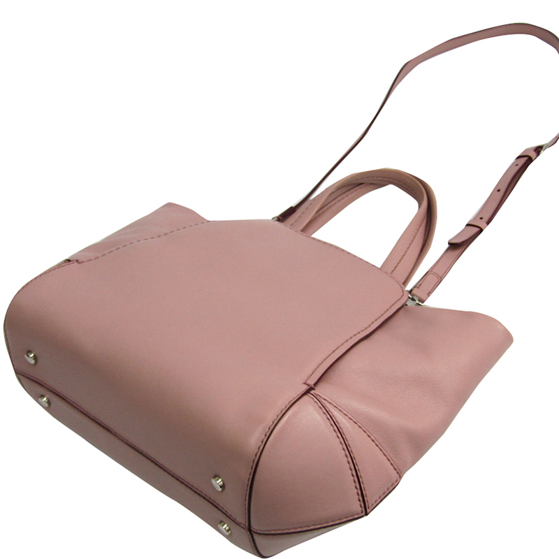 

Tod's Pink Leather Shoulder Bag