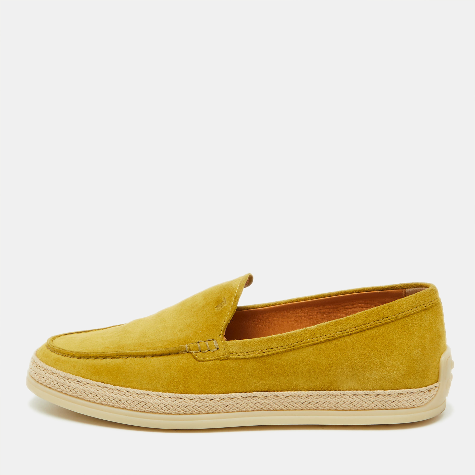 

Tods Mustard Suede Driving Loafers Size, Yellow