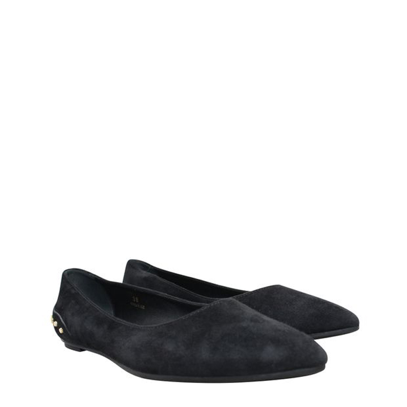 

Tod's Black Suede Bellies Size
