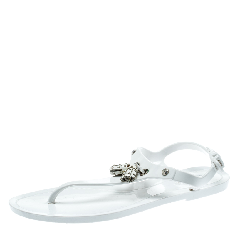 tods jelly sandals