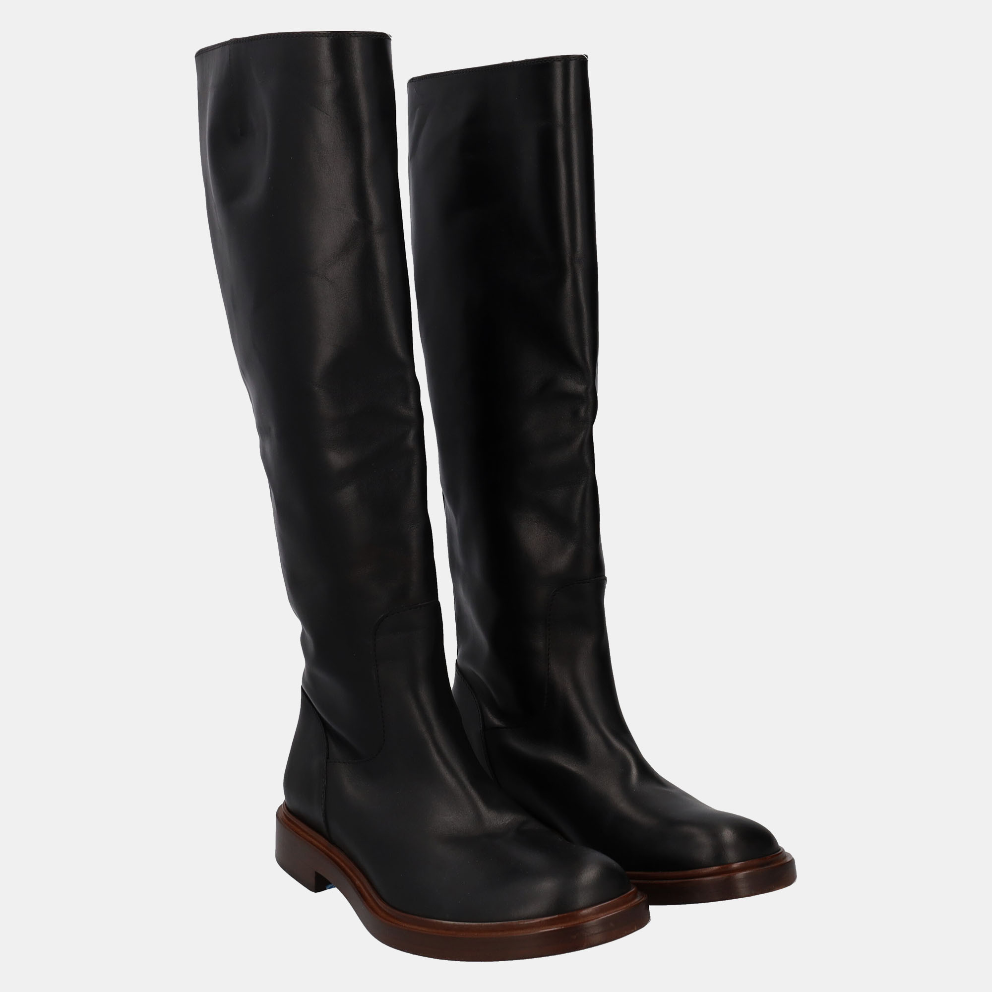 

Tod'S Women's Leather Boots - Black - EU