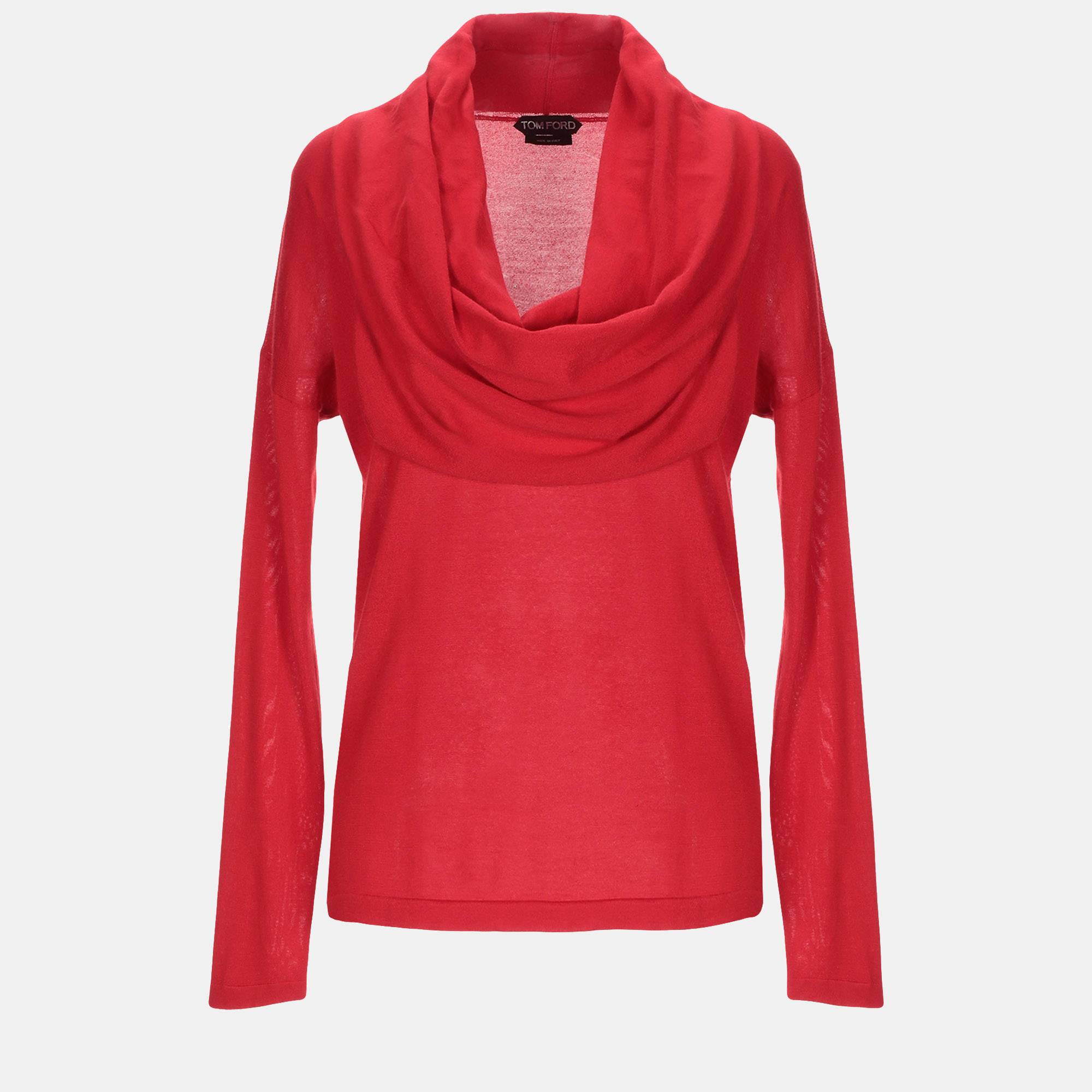 Pre-owned Tom Ford Cashmere Sweater S In Red