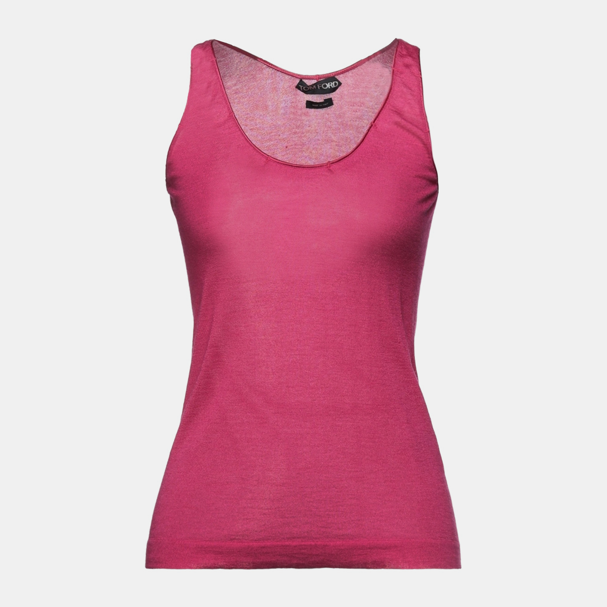 Pre-owned Tom Ford Cashmere Top M In Pink