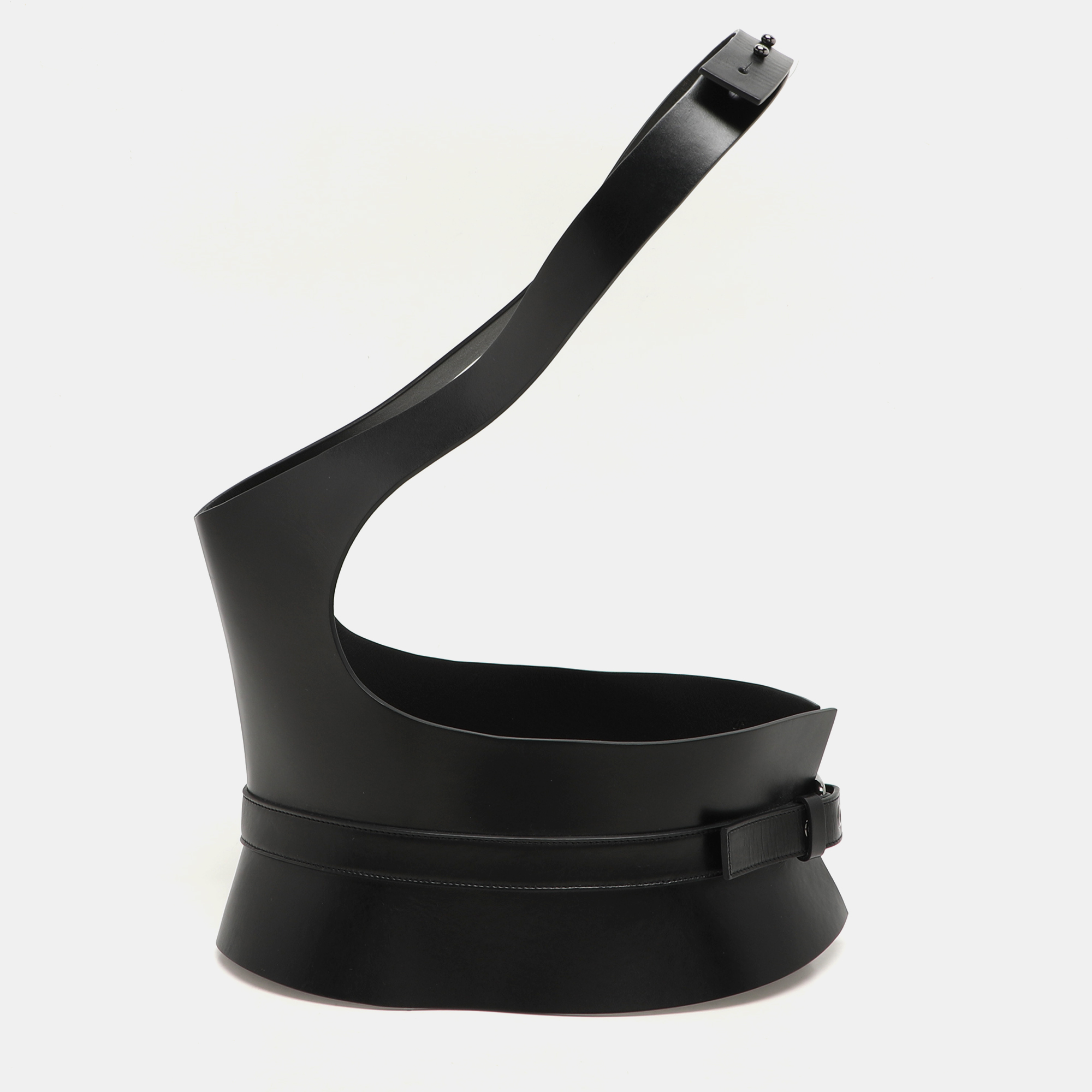 

Tom Ford Black Leather Corset Belt