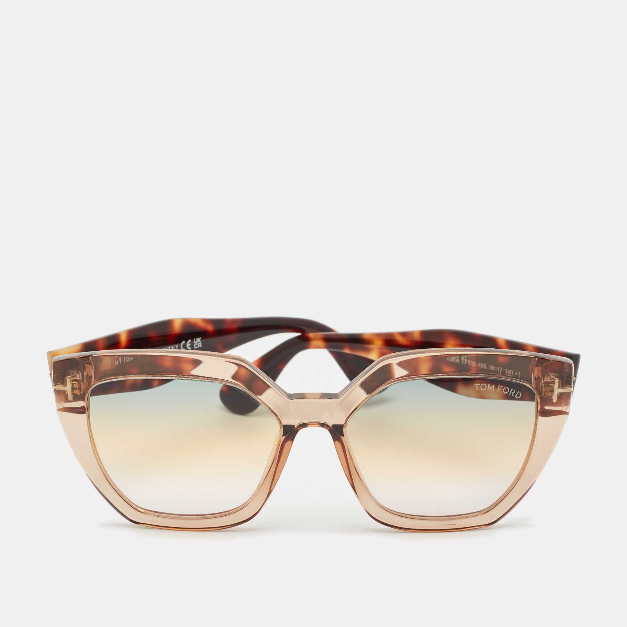 

Tom Ford Brown Gradient TF939 Phoebe Square Sunglasses