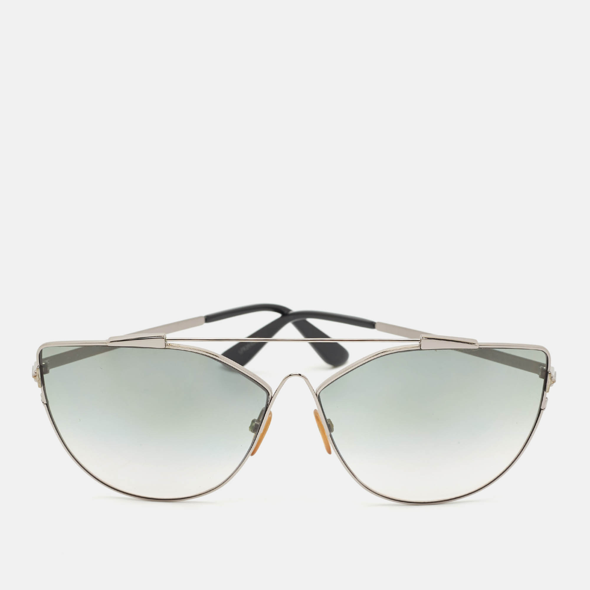 

Tom Ford Green Gradient Jacquelyn TF563 Cat Eye Sunglasses